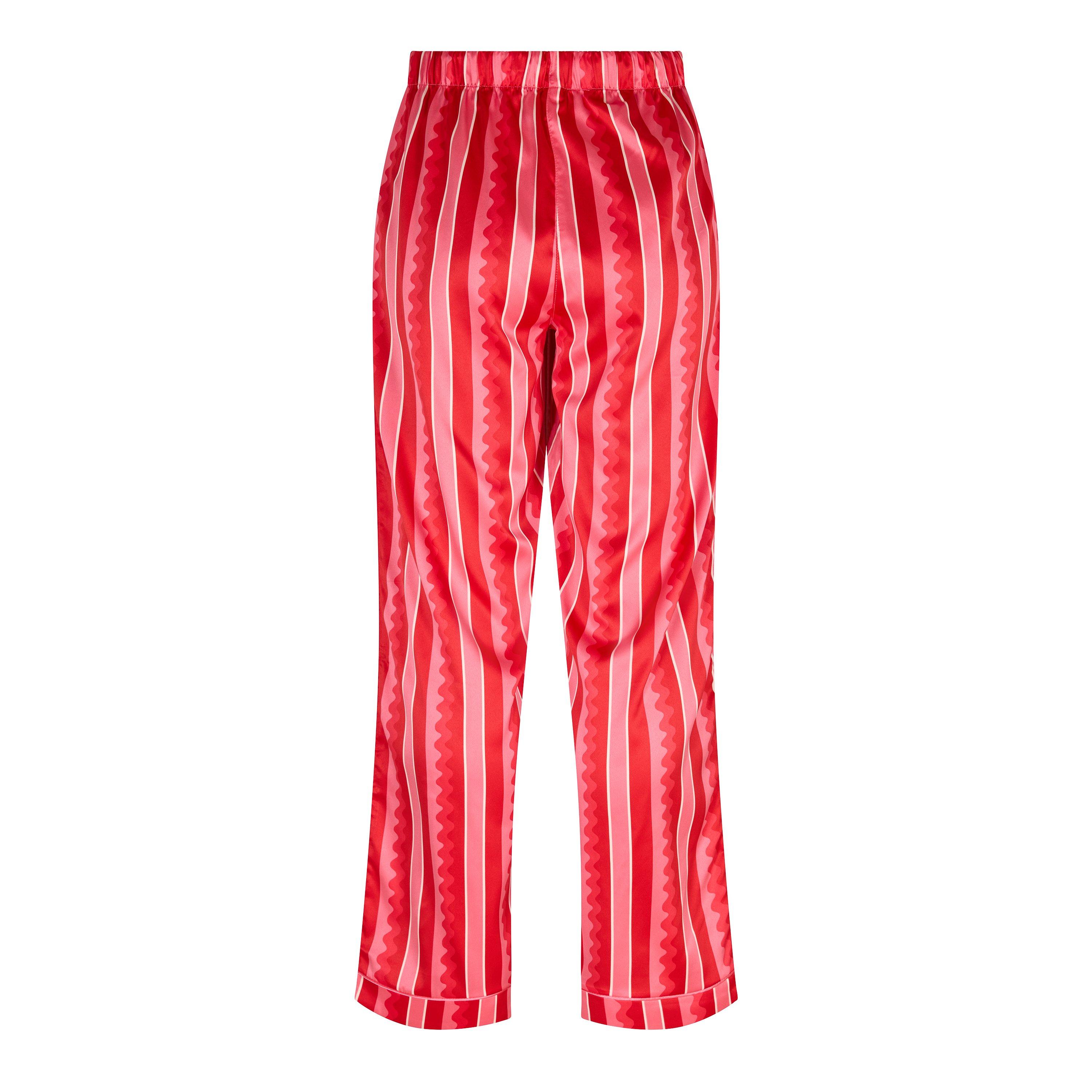 Roze Wiggle - Chelsea Peers - Women's Satin Long Sleeve Pyjama Sets - 5