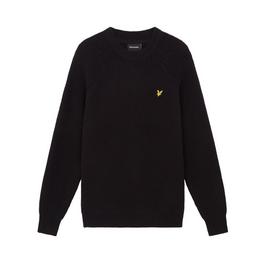 Lyle and Scott Shaker Stitch Knit Jumper