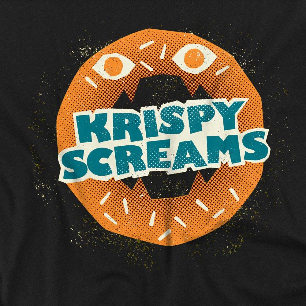 Black - Disney - Monsters At Work Krispy Screams Donuts Long Sleeve - 2