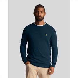 Lyle and Scott Merino Crew Knit Sweater