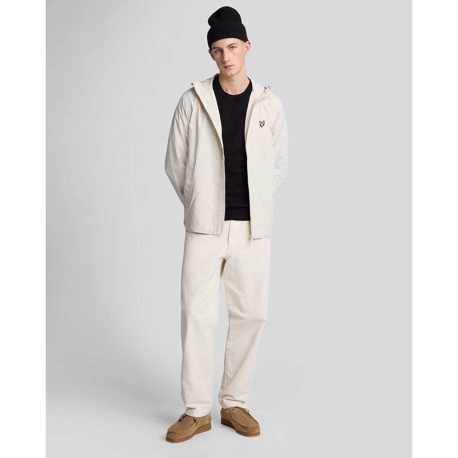 Jet Black Z865 - Lyle and Scott - Merino Crew Knit Sweater - 5