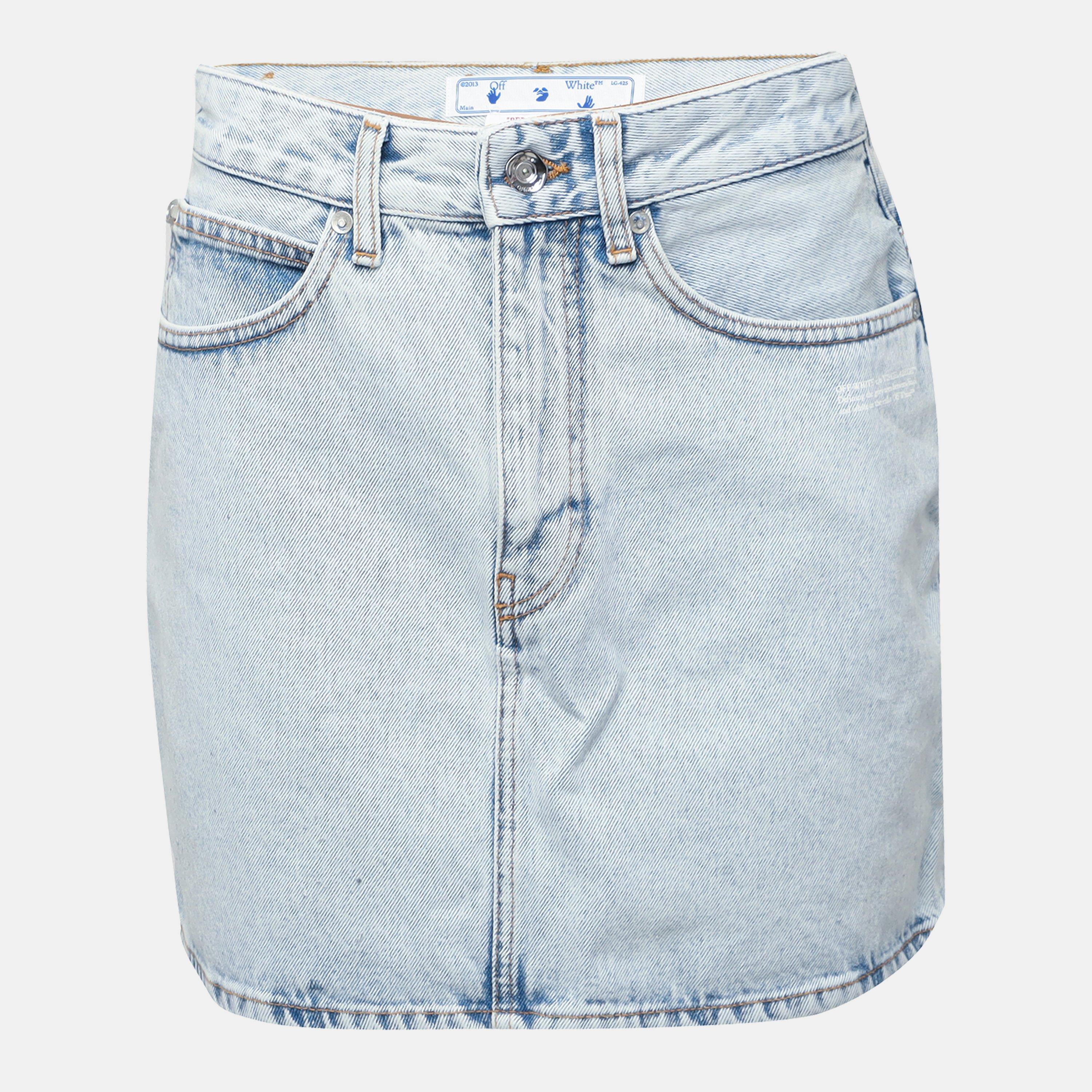 Light Blue - Off White - Off Corp Mini Sk Ld99 - 1