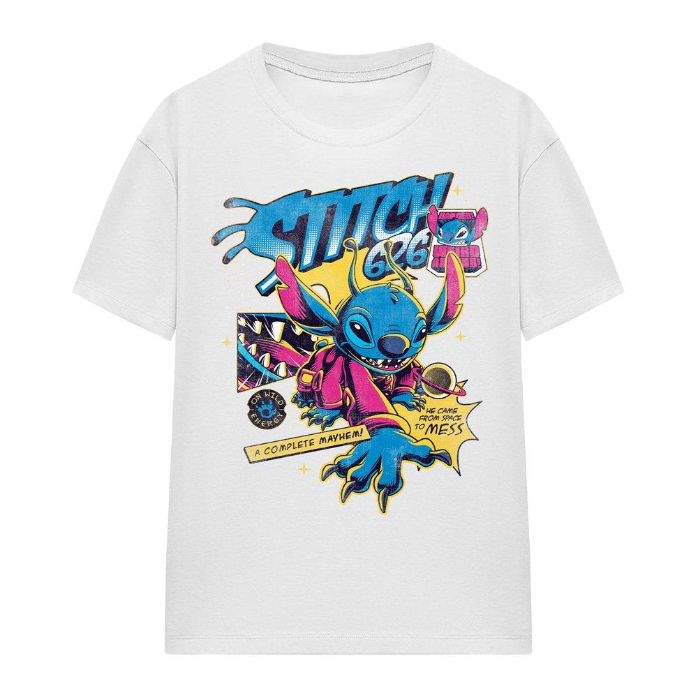 White - Disney - Lilo And Stitch 626 Comic T-Shirt White - 4
