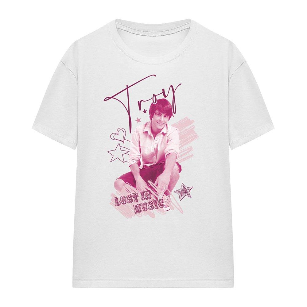 White - Disney - High School Musical Troy T-Shirt White - 4