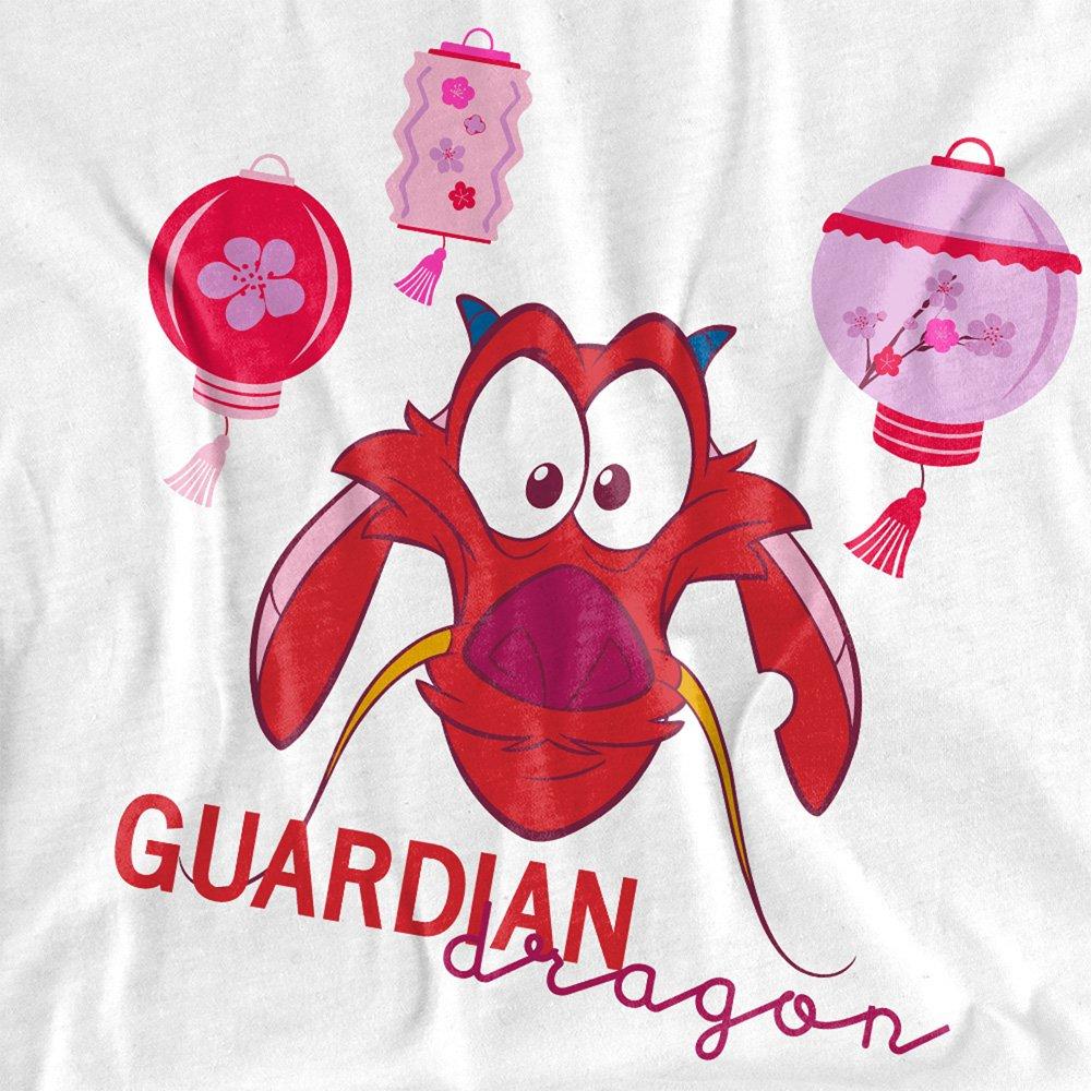 White - Disney - Mulan Mushu Guardian Dragon Long Sleeve T-Shirt W - 2