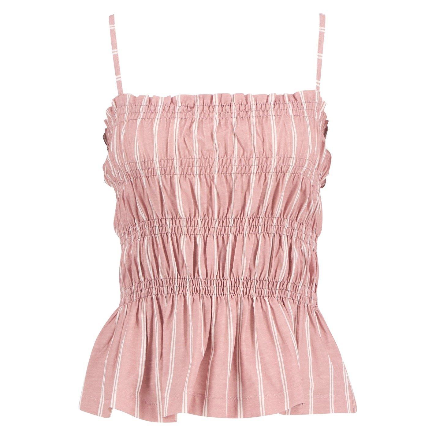 Gardenia Stripe - Barbour - Women's Peplum Top - 1