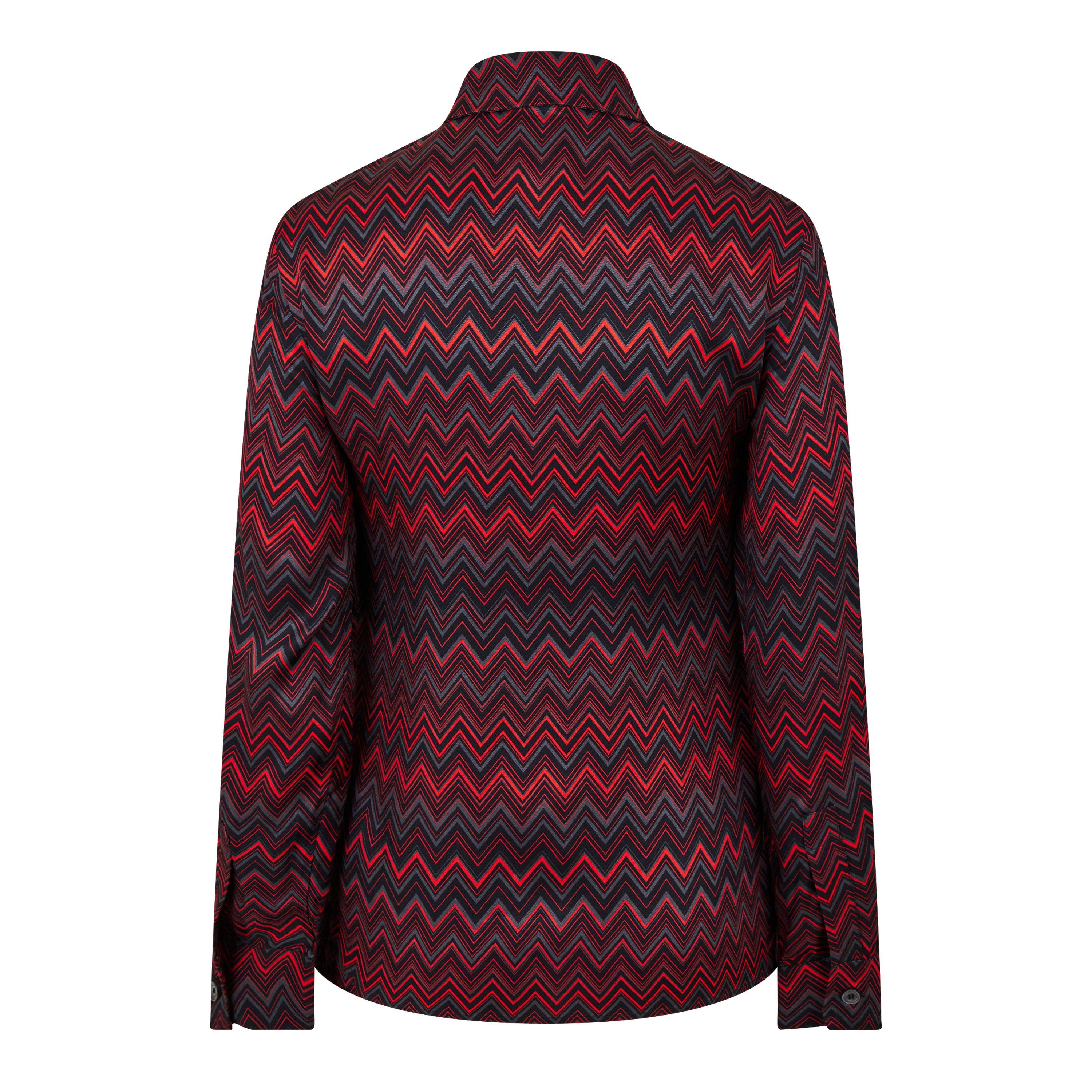 Red And Black - Missoni - Women's Sleeveless Shirt - 2