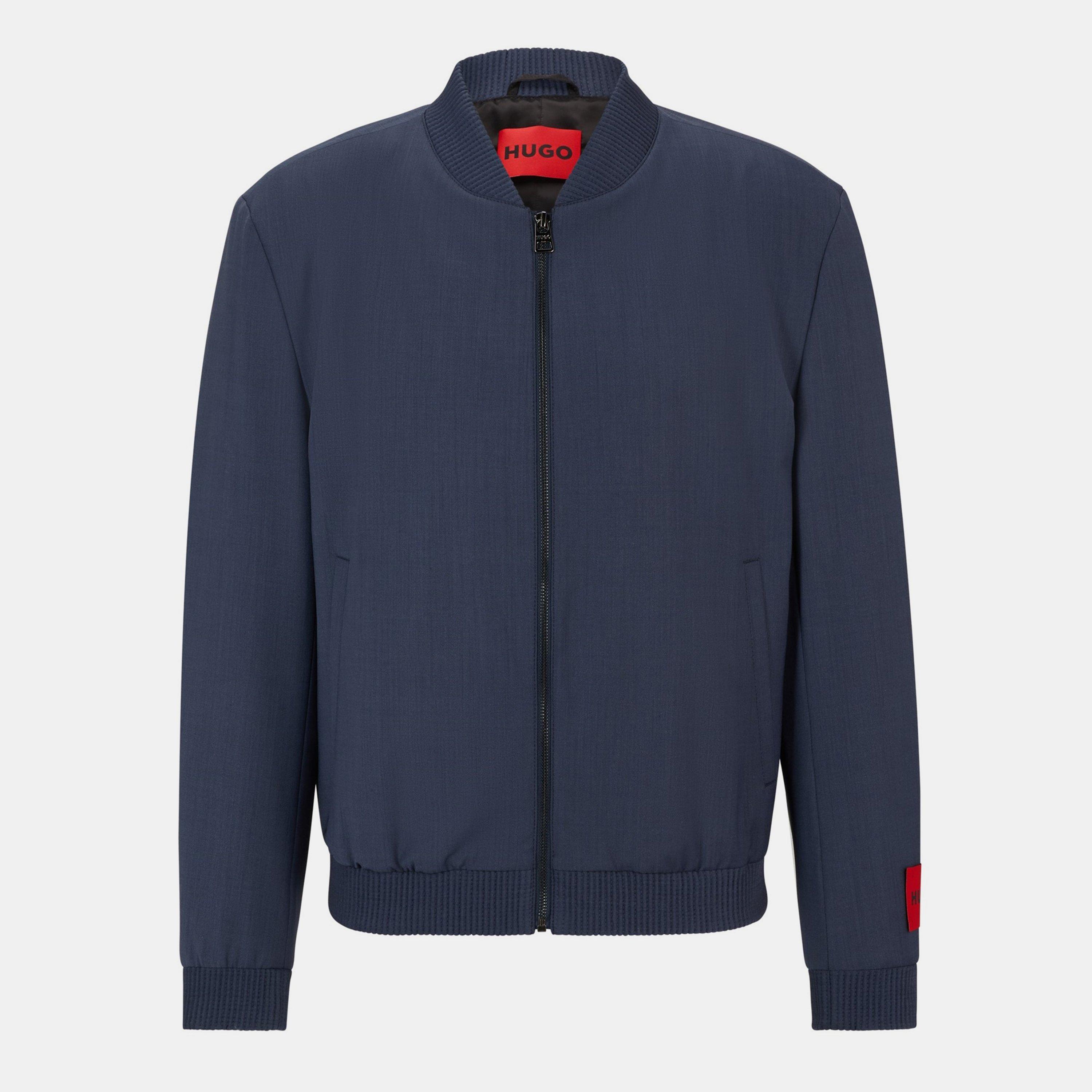 Hugo Men's Formal Jacket - Medium Blue - S