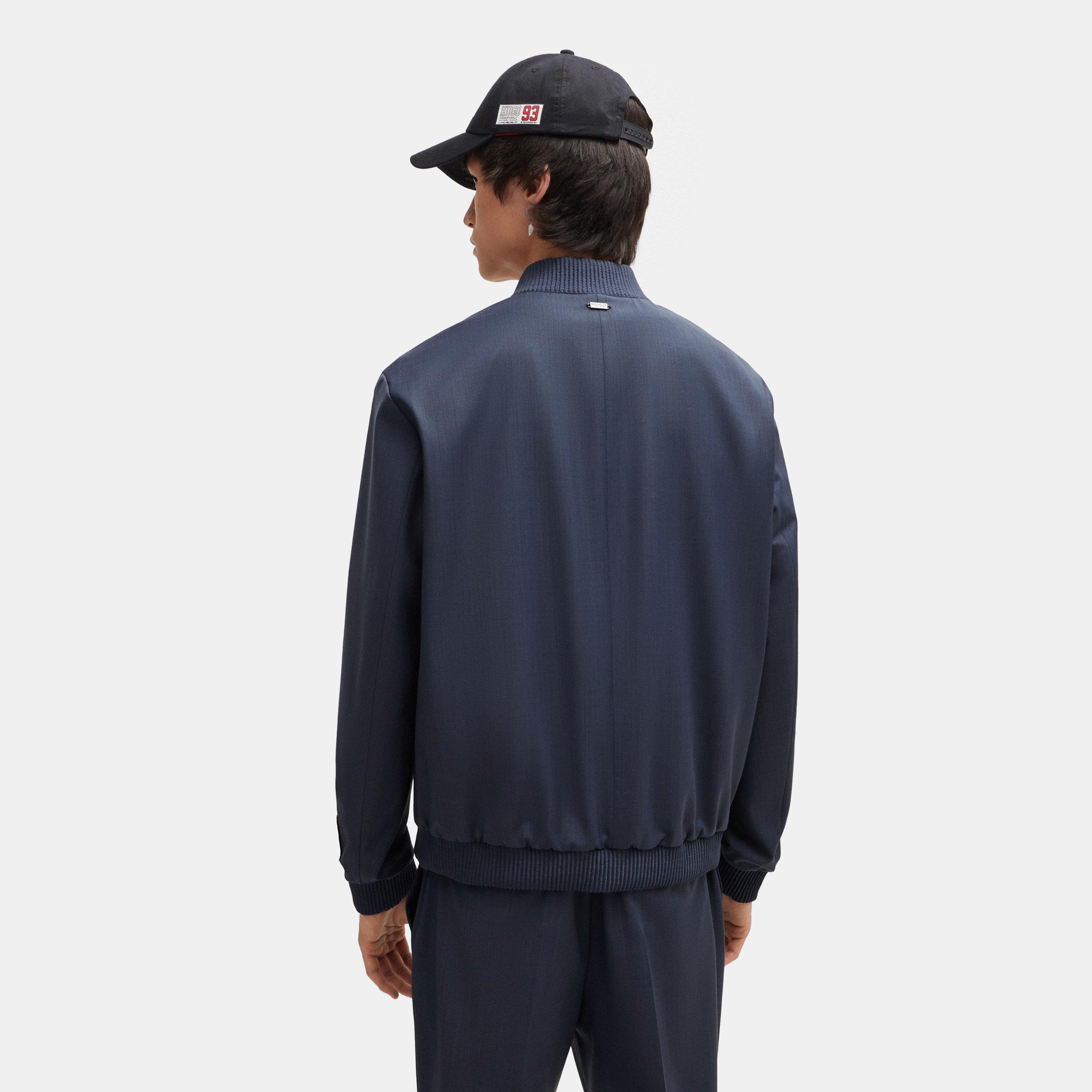 Medium Blue - Hugo - Men's Formal Jacket - 3