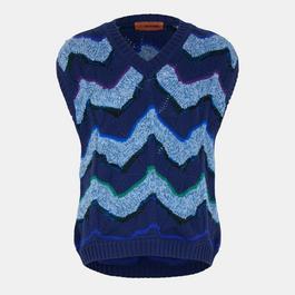 Missoni Wavy-Knit Vest