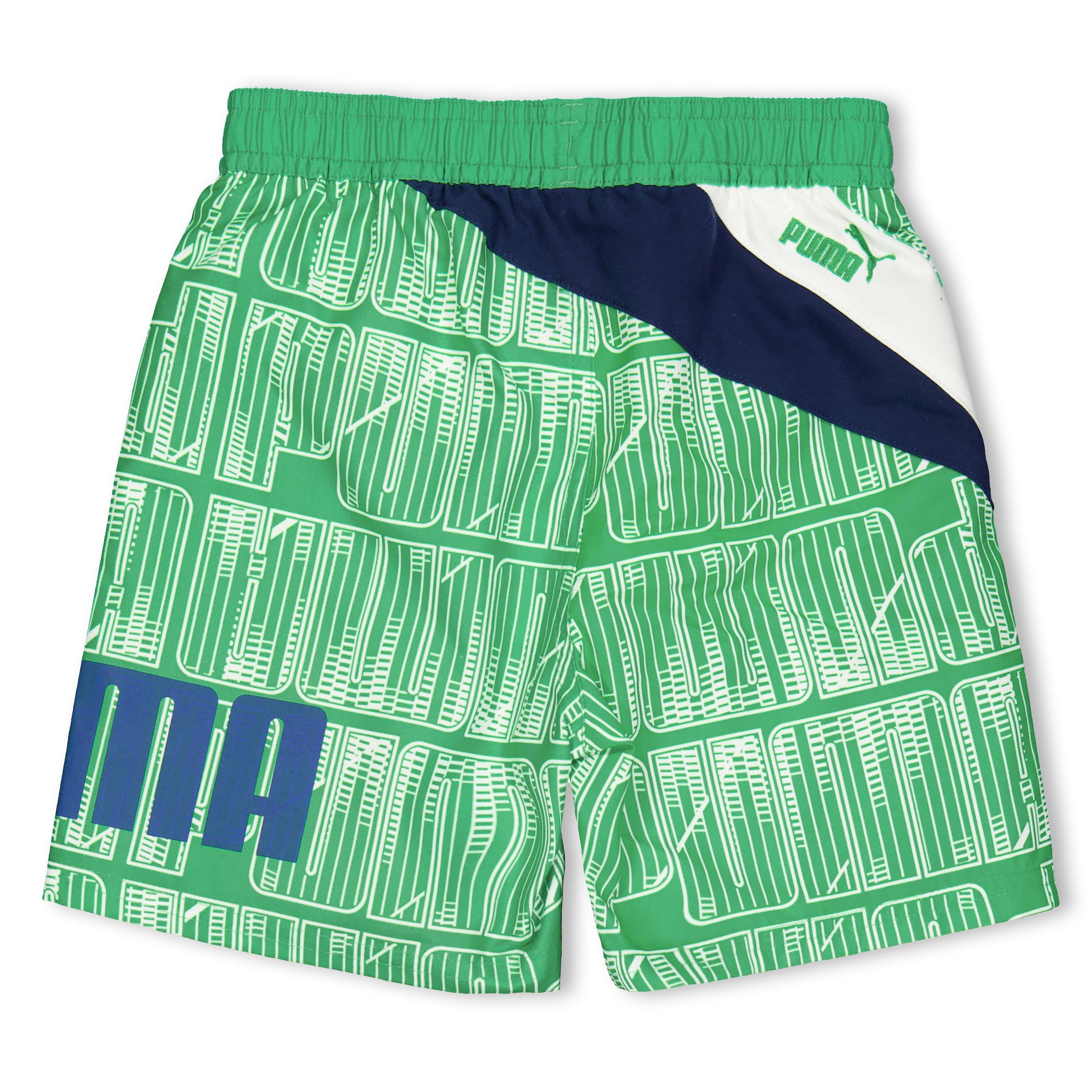 Grøn - Puma - (F5) Swim Boys No.1 Logo Beach Short Juniors - 2