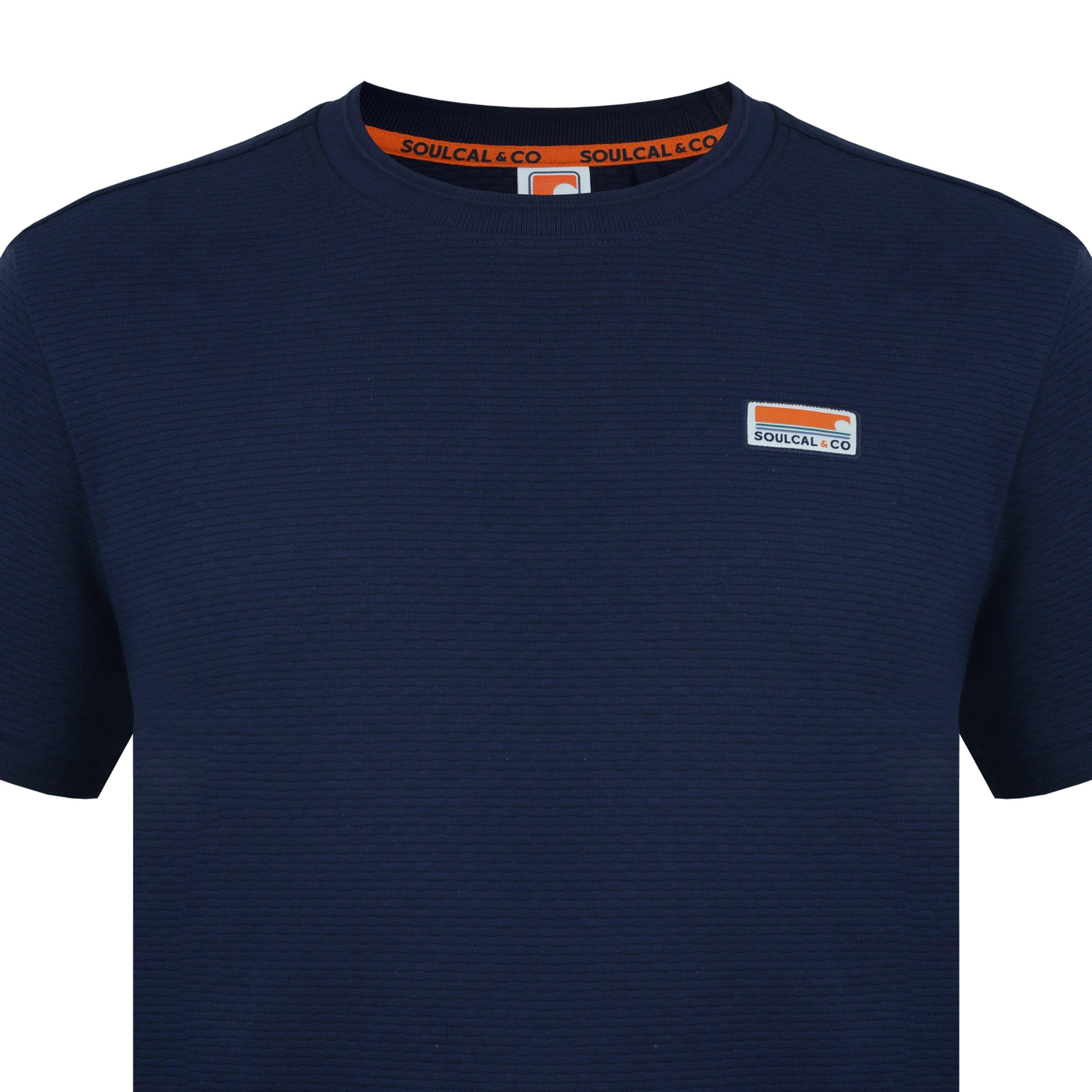 Navy - SoulCal - Soul T-Shirt - 4