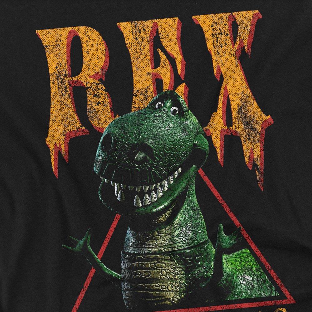 Black - Disney - Toy Story Rex Fear Me T-Shirt Black - 2