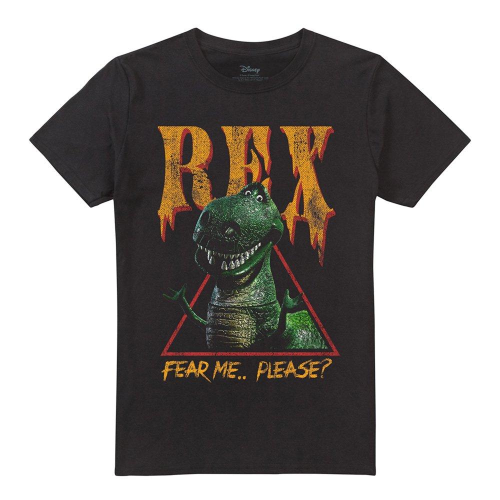Black - Disney - Toy Story Rex Fear Me T-Shirt Black - 4