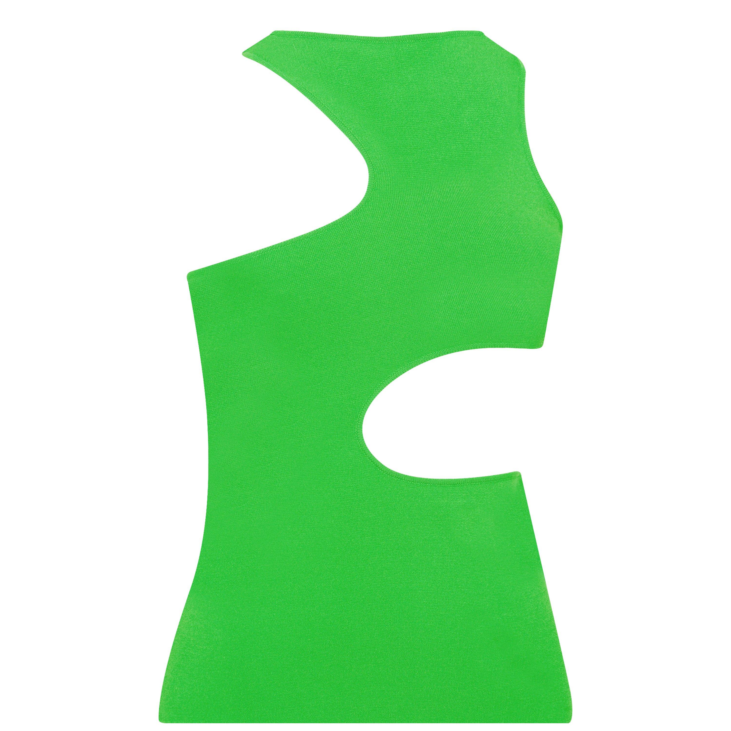 3801 Green - Stella McCartney - Cut Out Top - 6