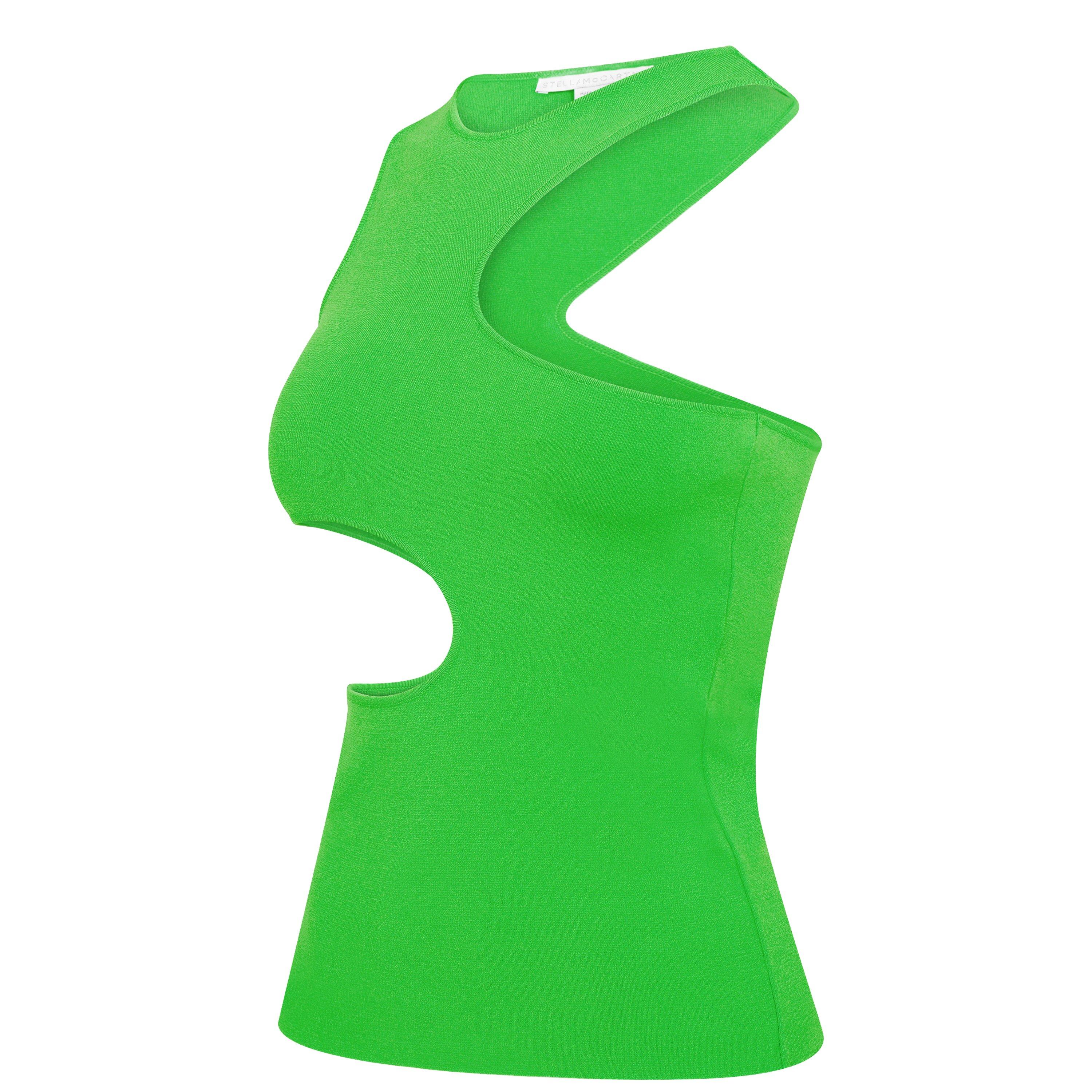 3801 Green - Stella McCartney - Cut Out Top - 7