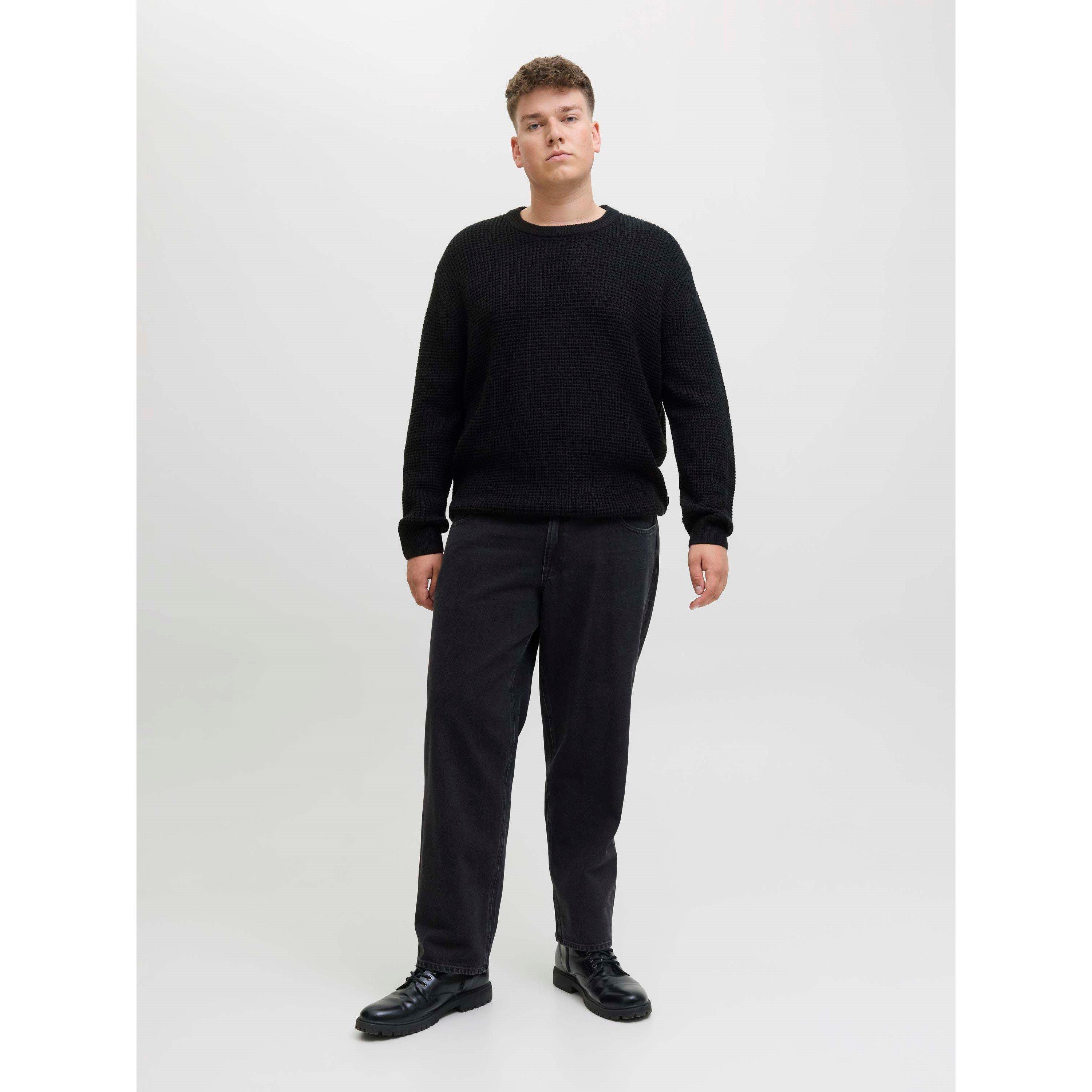 Nero - Jack and Jones - Knitted Crew Neck Jumper - 7