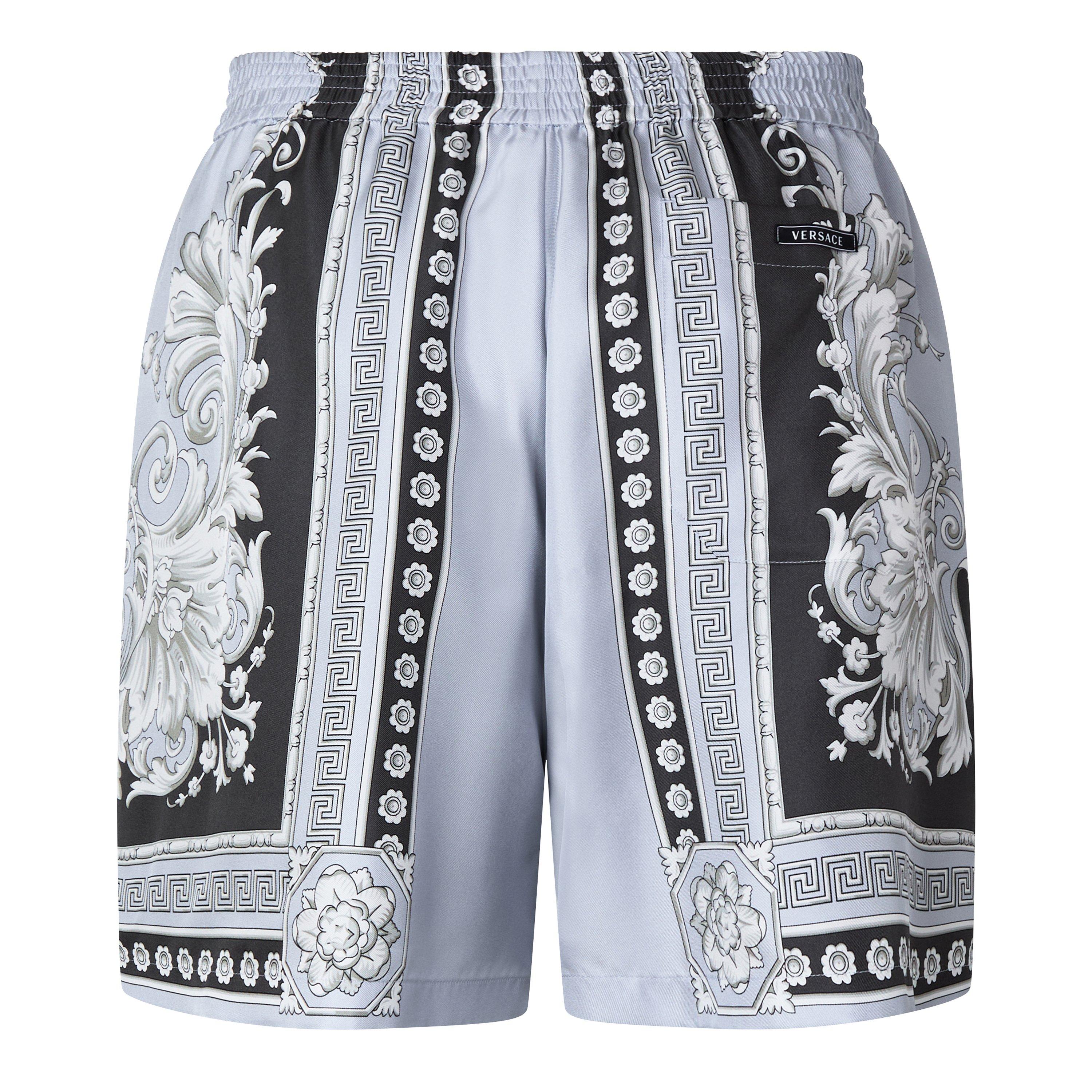Pearl Grey/Blck - Versace - Versace Silk Short Sn72 - 2