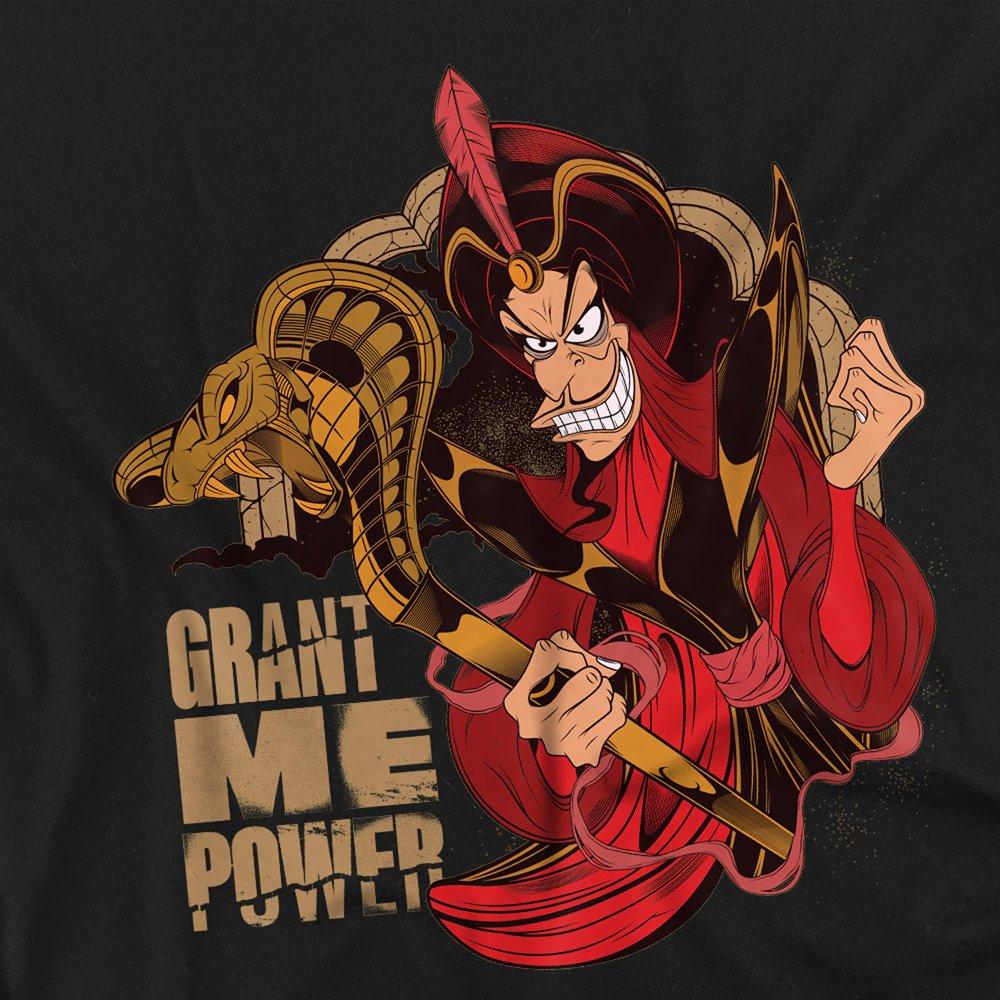 Black - Disney - Jafar Grant Me Power Aladdin T-Shirt Black - 2
