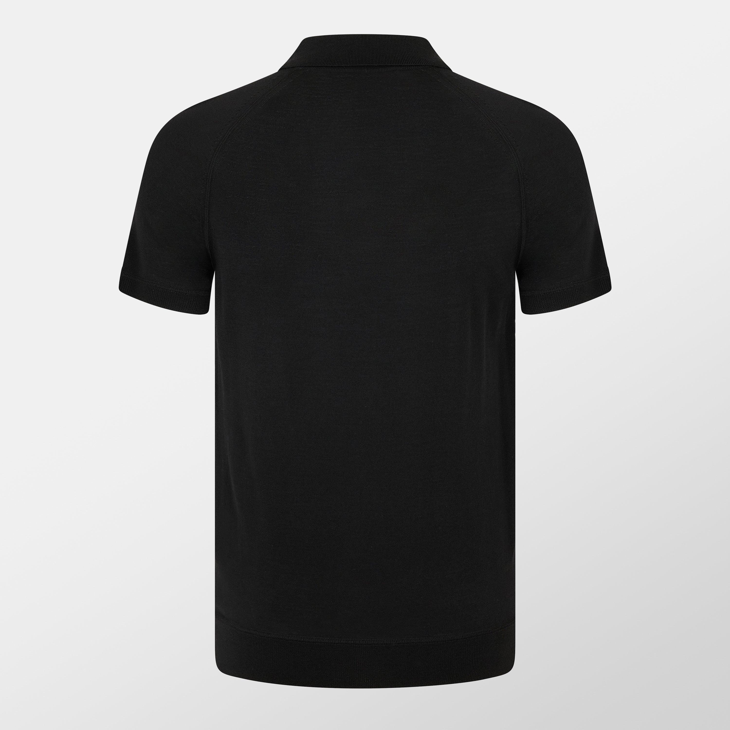 Black - DSquared2 - Knit Polo Shirt - 2