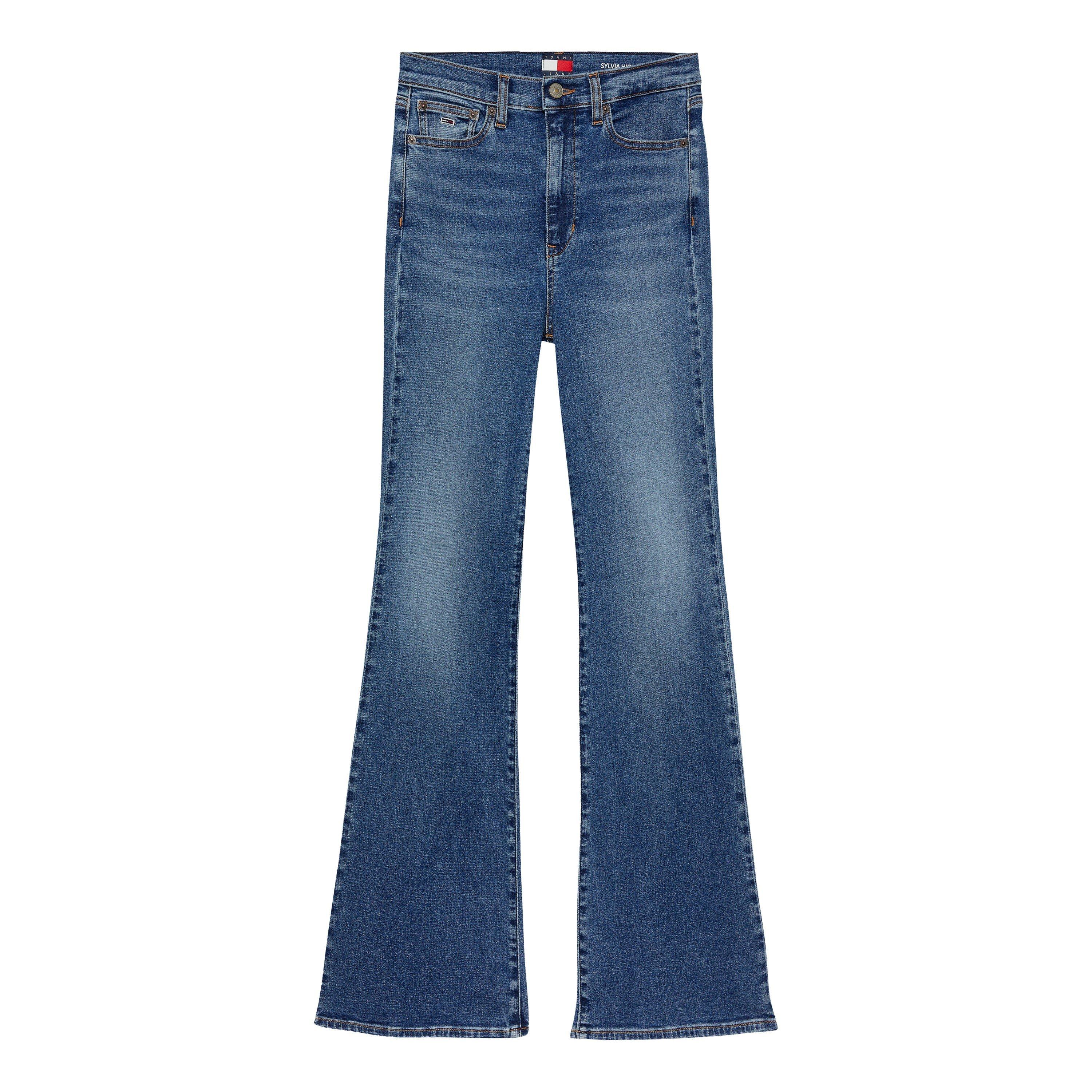 Denim Medium - Tommy Jeans - Women's Sylvia High Flare Bootcut Jeans - 5