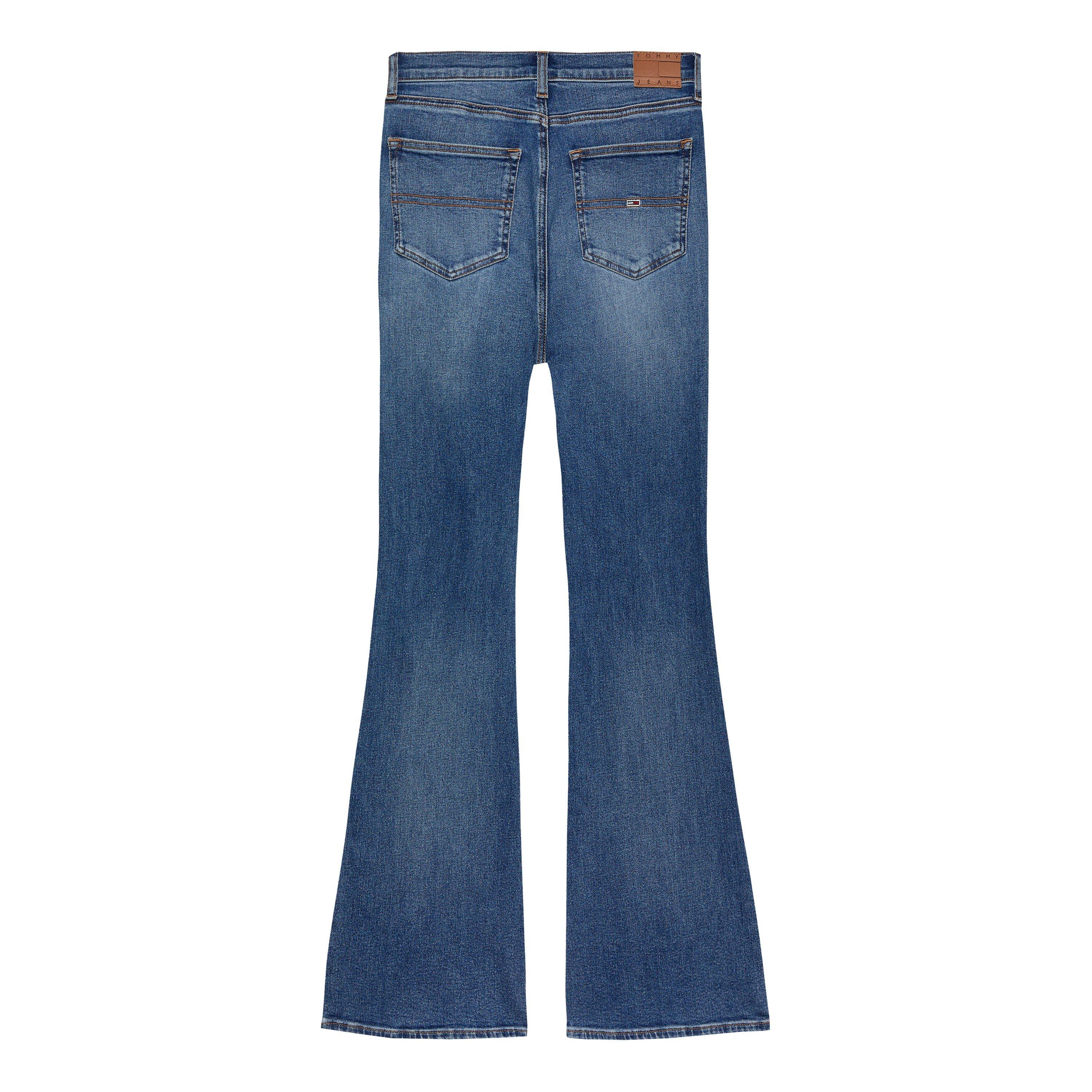Denim Medium - Tommy Jeans - Women's Sylvia High Flare Bootcut Jeans - 6