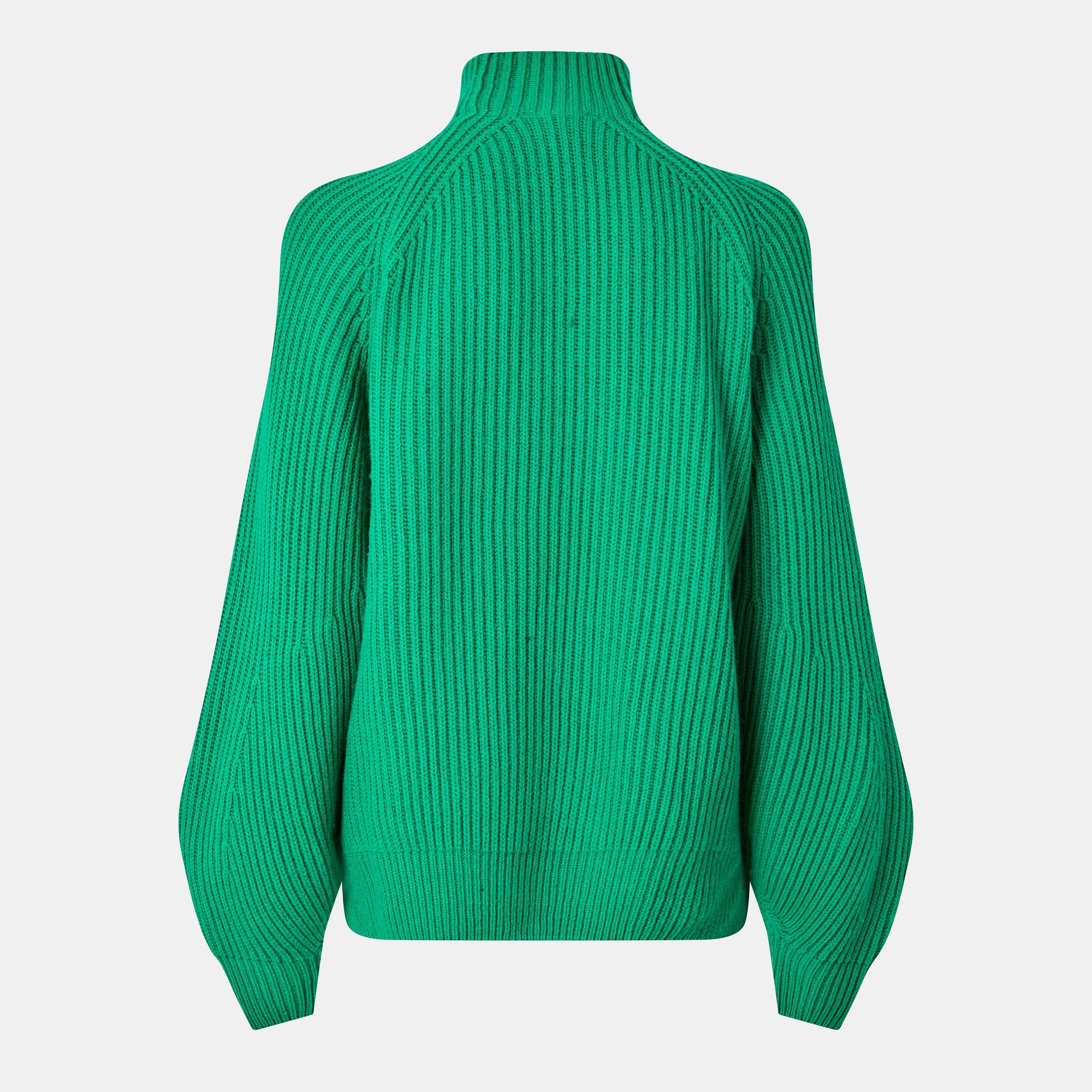 Fluorine Green - Lacoste - Tricot Crew Neck Jumper - 2