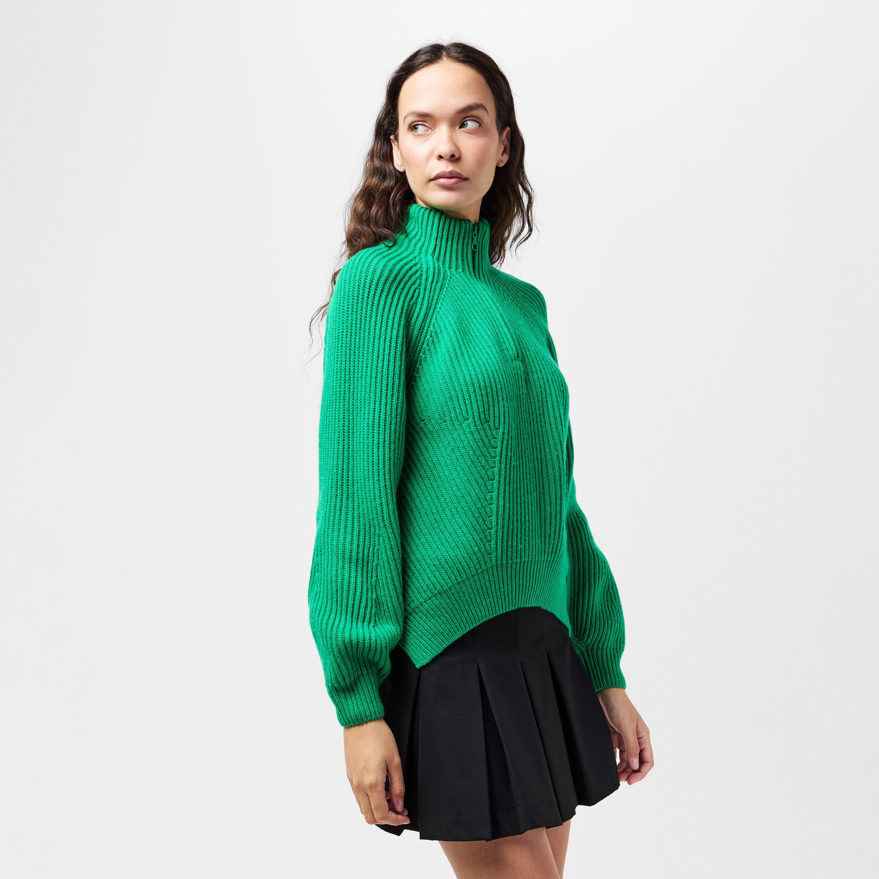 Fluorine Green - Lacoste - Tricot Crew Neck Jumper - 3