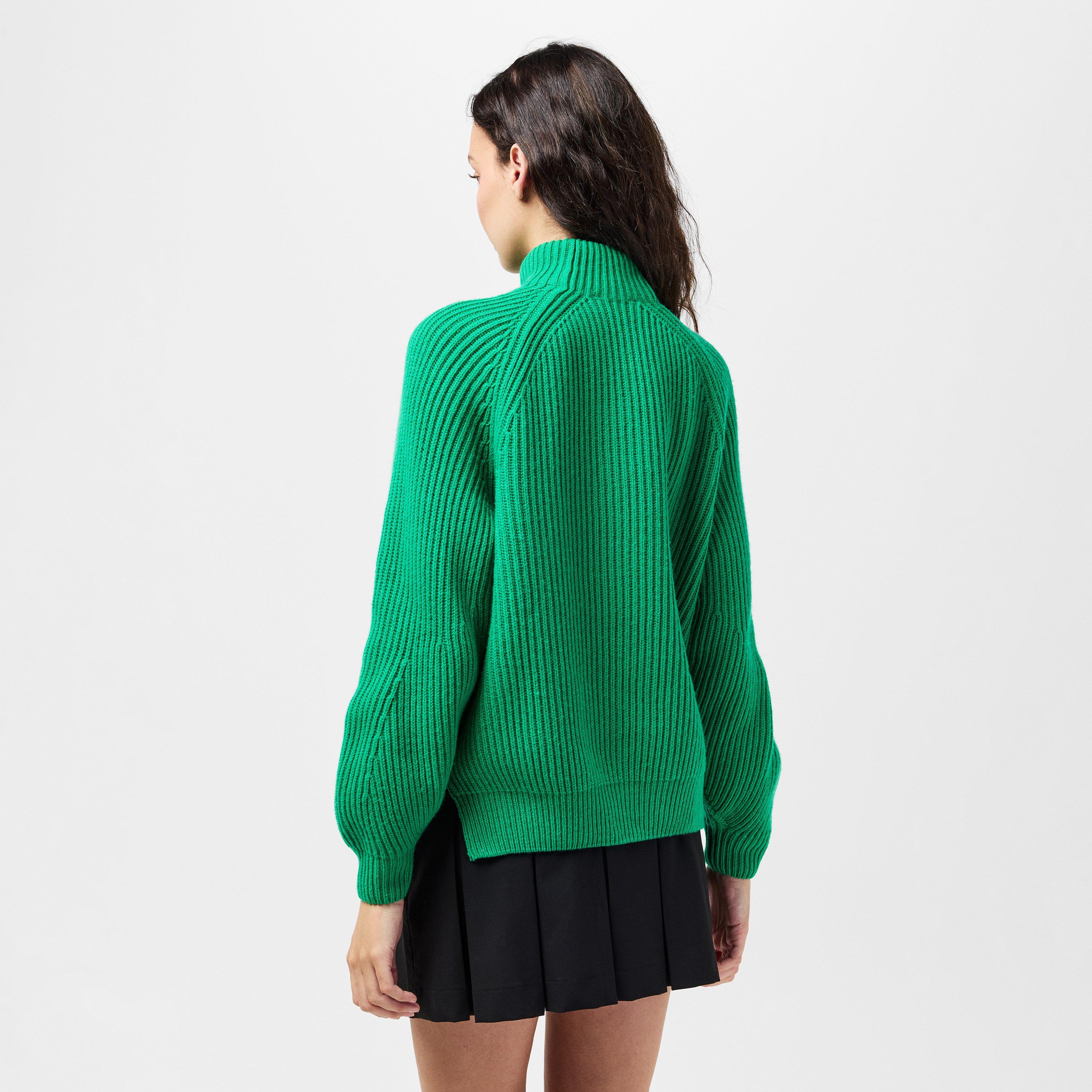 Fluorine Green - Lacoste - Tricot Crew Neck Jumper - 4