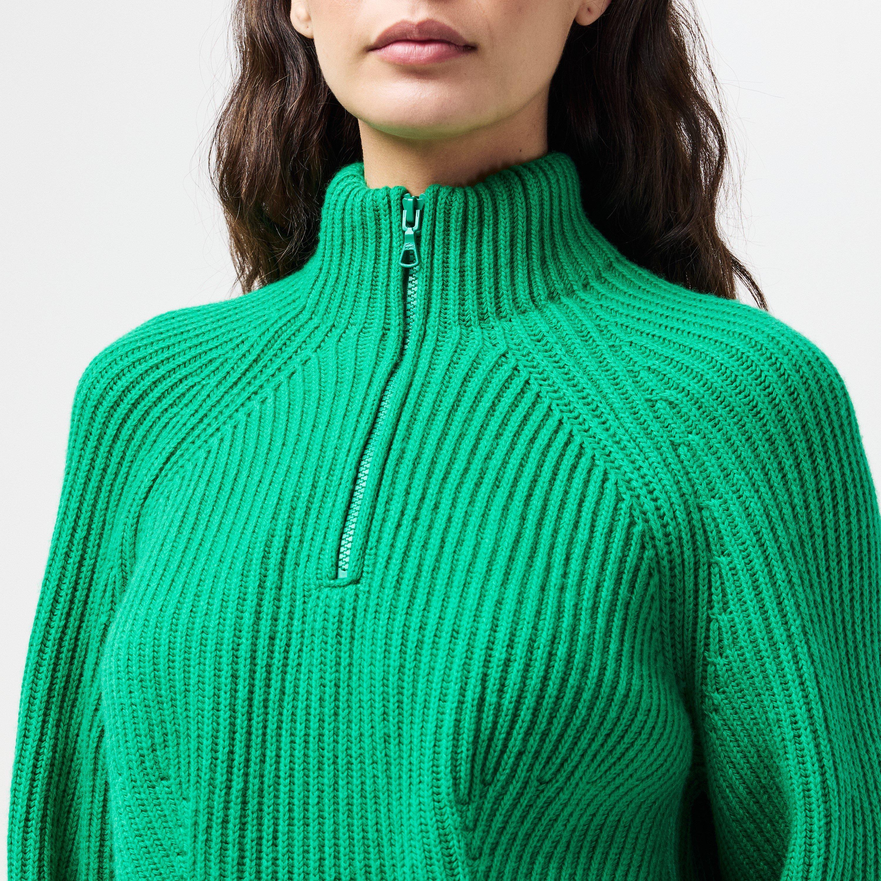 Fluorine Green - Lacoste - Tricot Crew Neck Jumper - 5