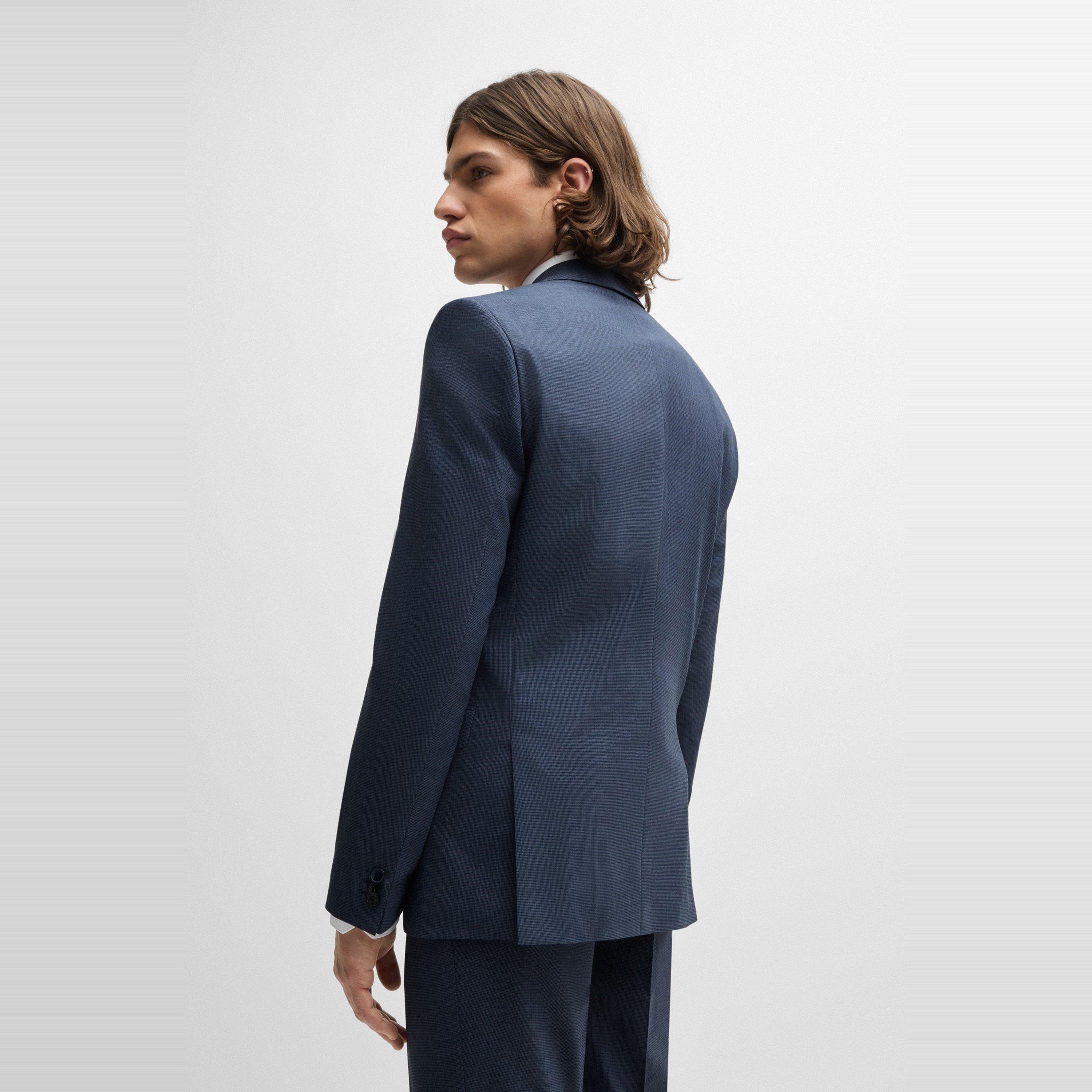 Dark Blue - Hugo - Men's Arti232x Formal Jacket - 4