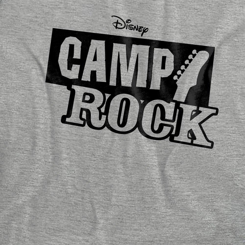 Light Grey - Disney - Camp Rock Mono Logo Fashion T Shirt Athletic Heat - 2