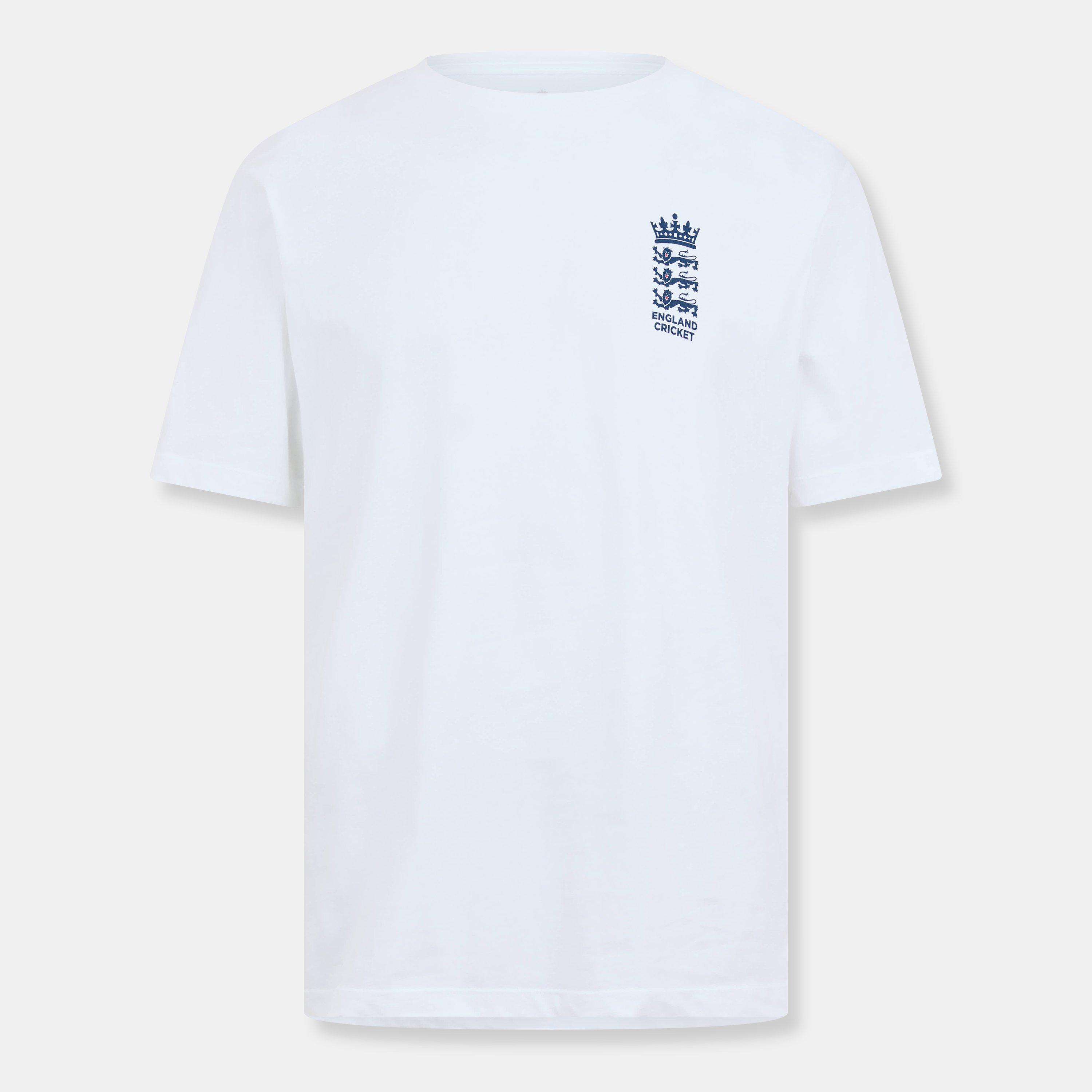 Castore Men's Ashes Tour Crew Neck T-Shirt - White - XL