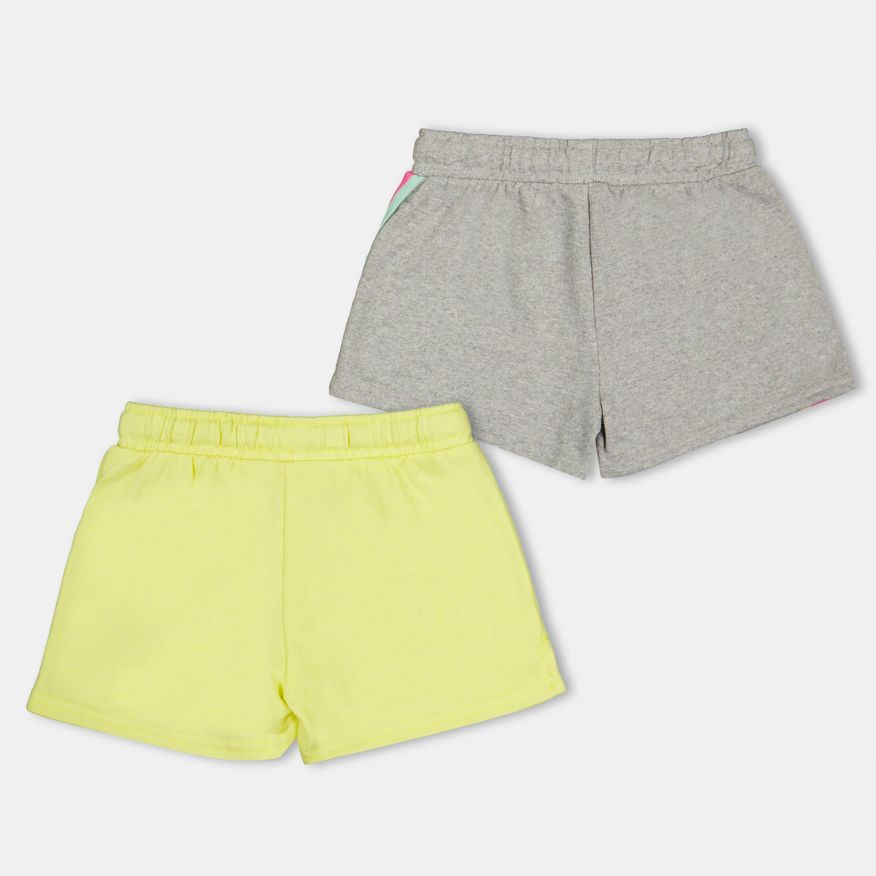 Lt Grey Heather - Reebok - Jersey Jogger Shorts - 2