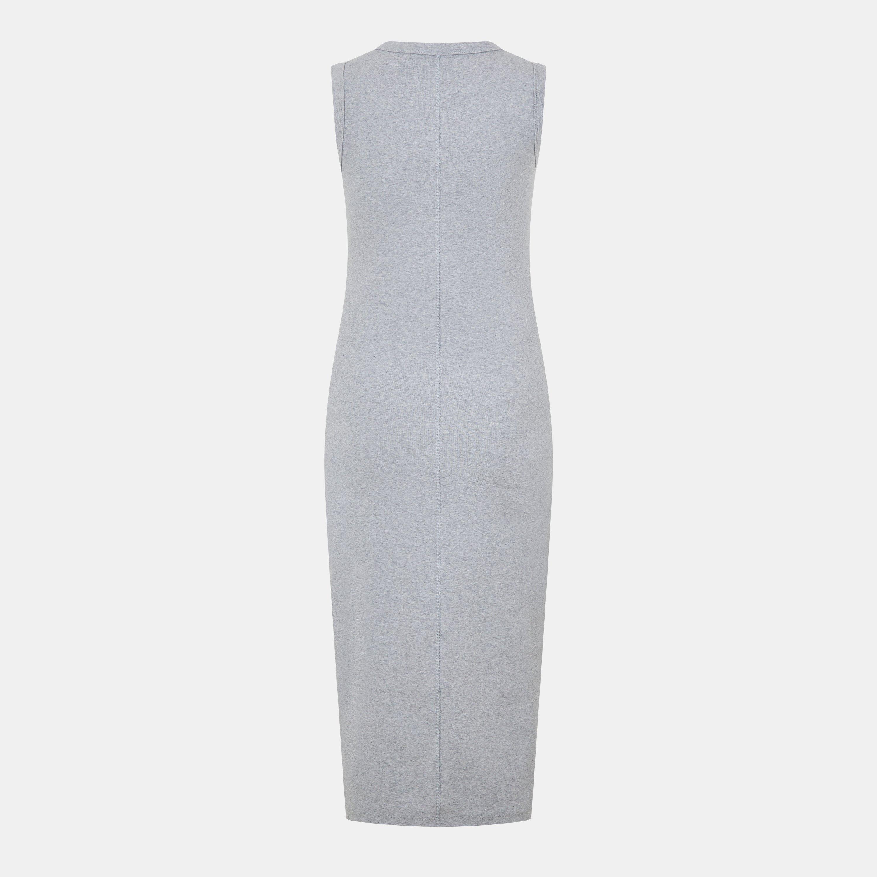 H Grey Heather - Calvin Klein Jeans - Women's CKJ Midi Bodycon Dress - 2