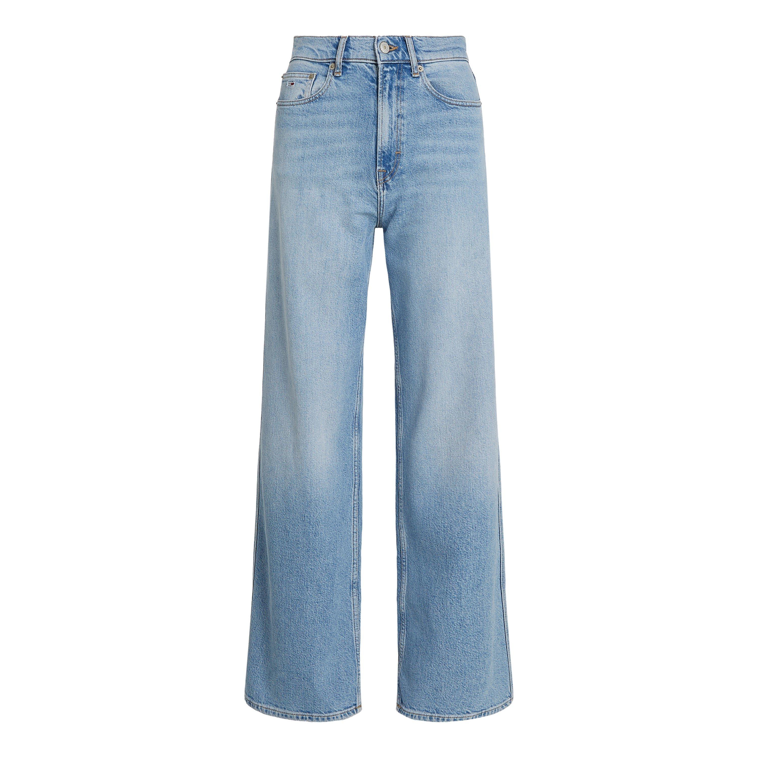 Lichtblauwe denim - Tommy Jeans - Women's Claire High-Rise Wide Leg Jeans - 5