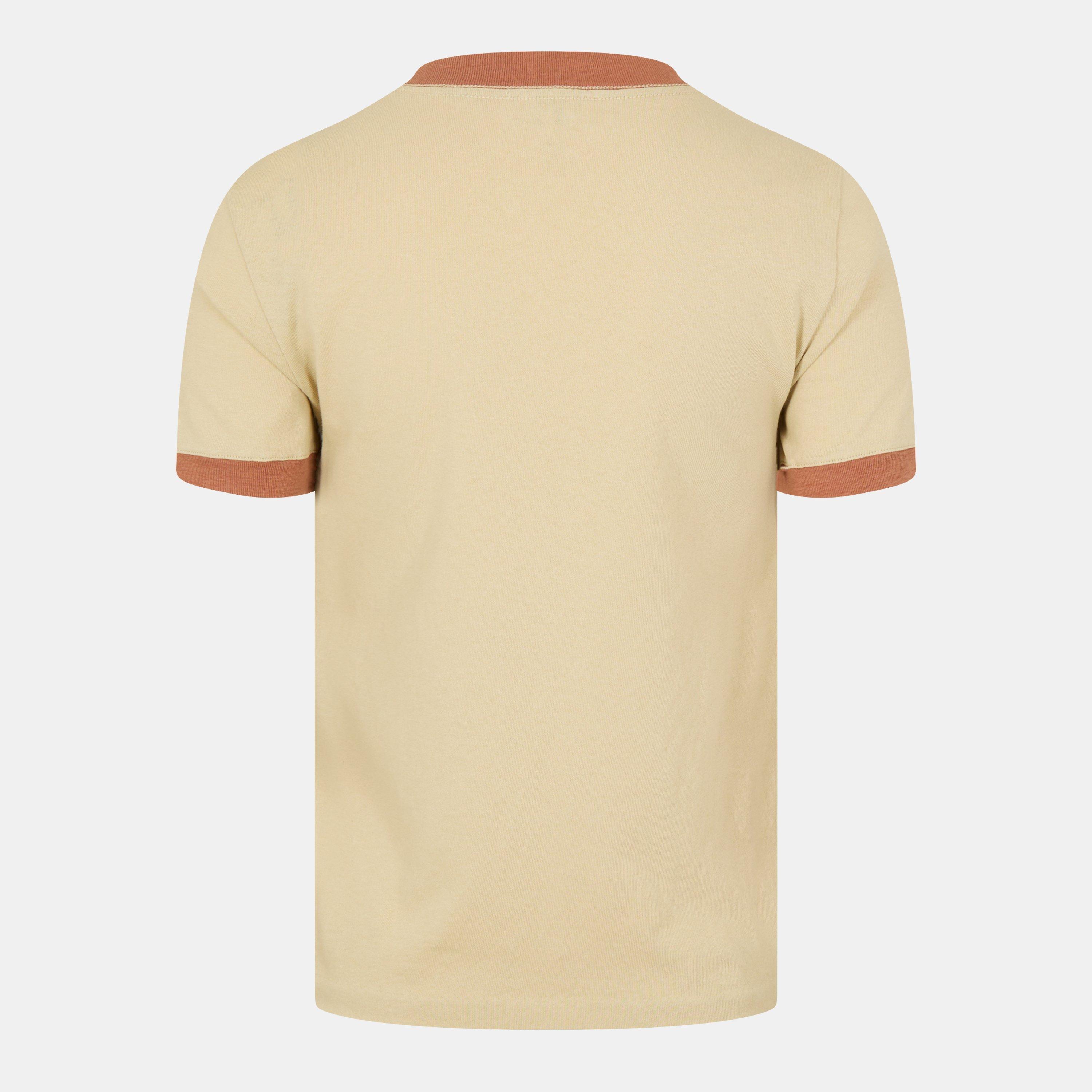 Blossom Beige - Chloe - Crew Neck Logo T-Shirt - 2