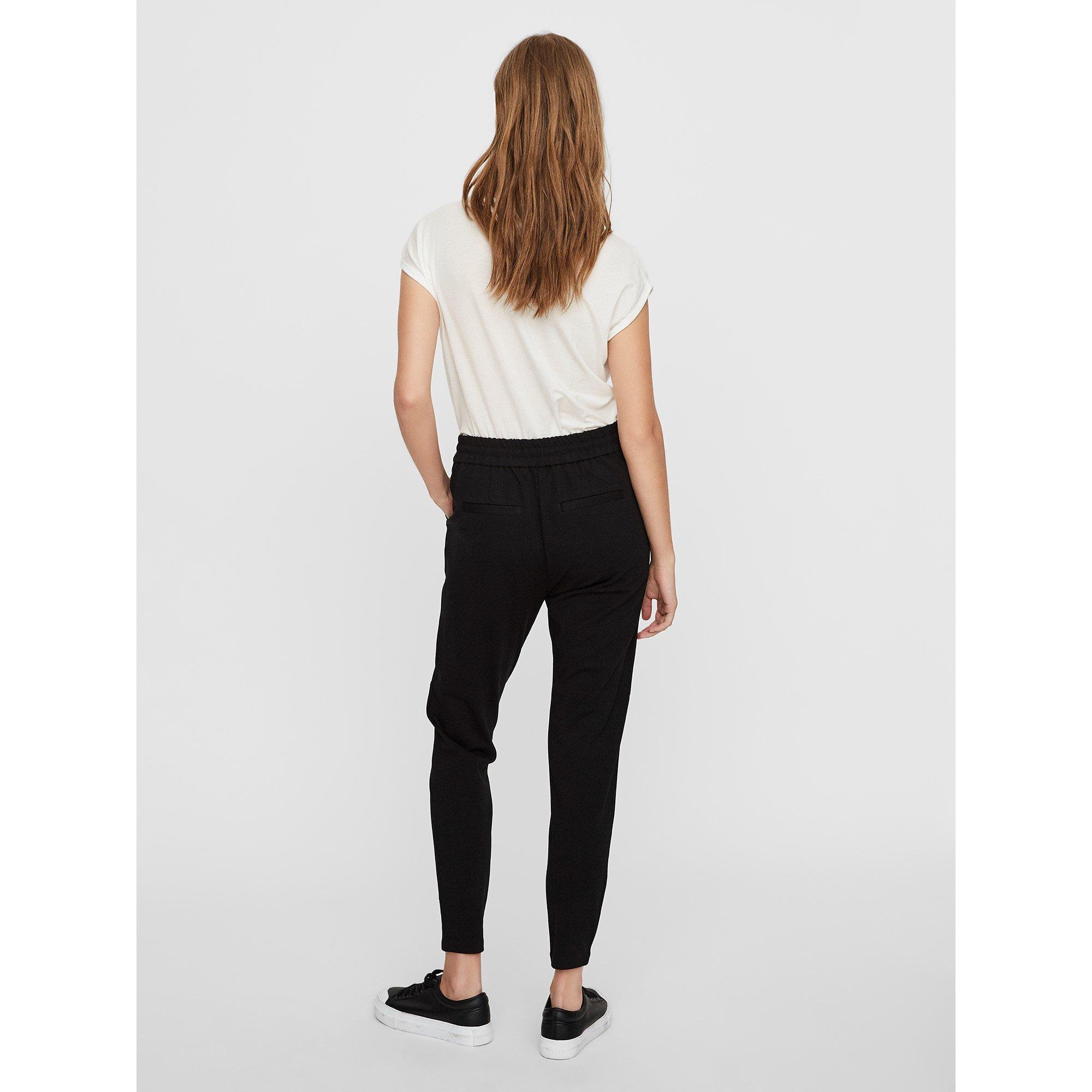 Nero - Vero Moda - Women's Eva Mid Rise Tailored Trouser - 4