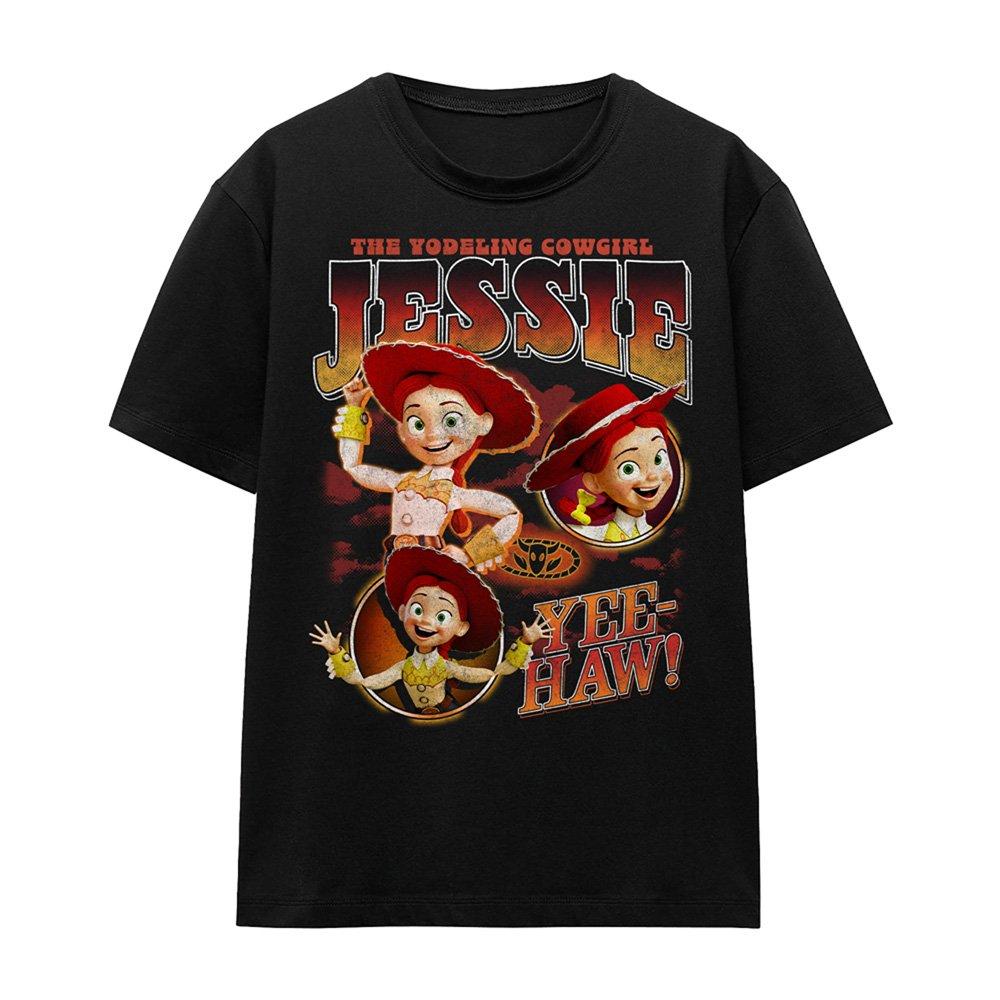 Black - Disney - Toy Story Cowgirl Jessie Homage T Shirt Black - 4