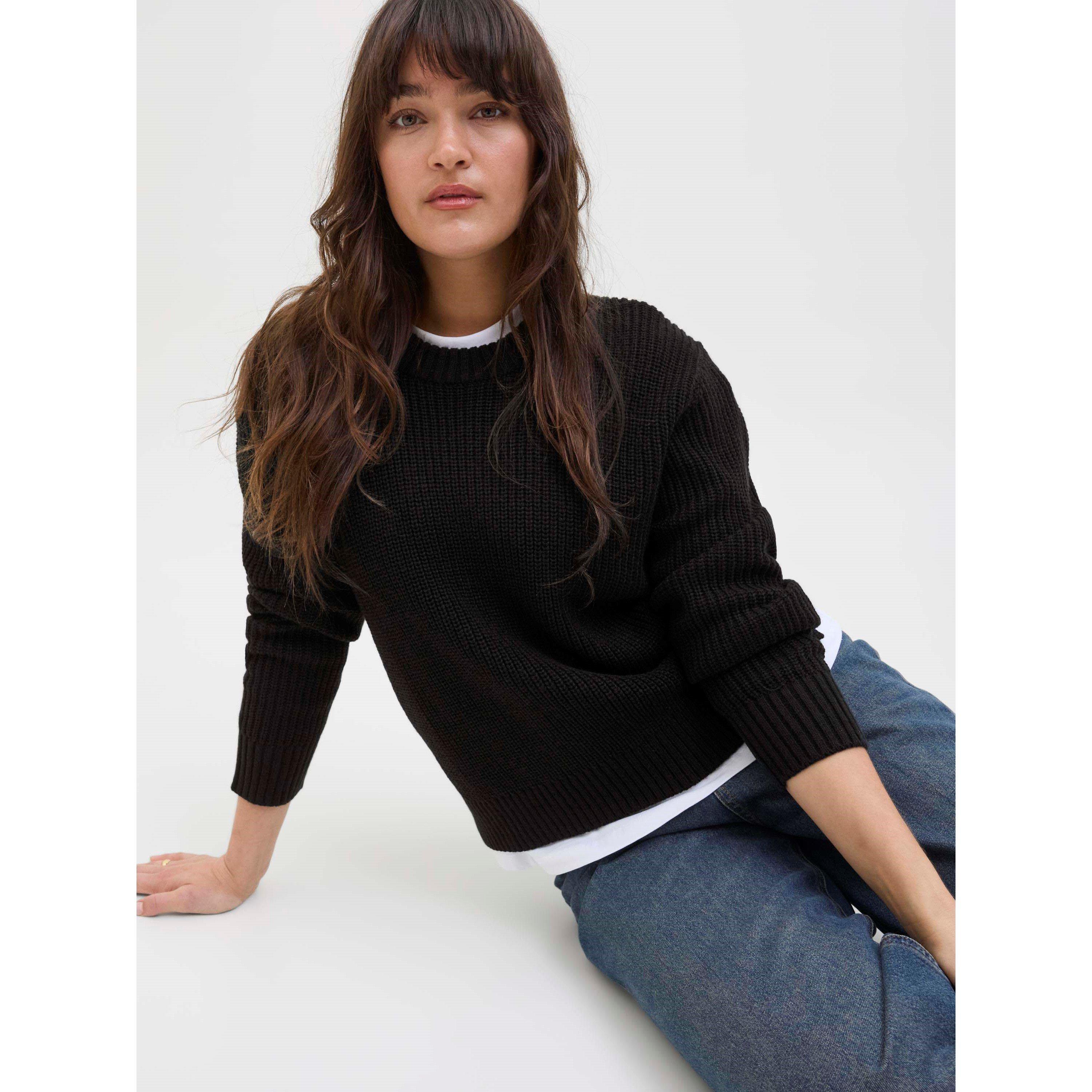 Crna - JJXX - Global Crew Knitted Jumper - 7