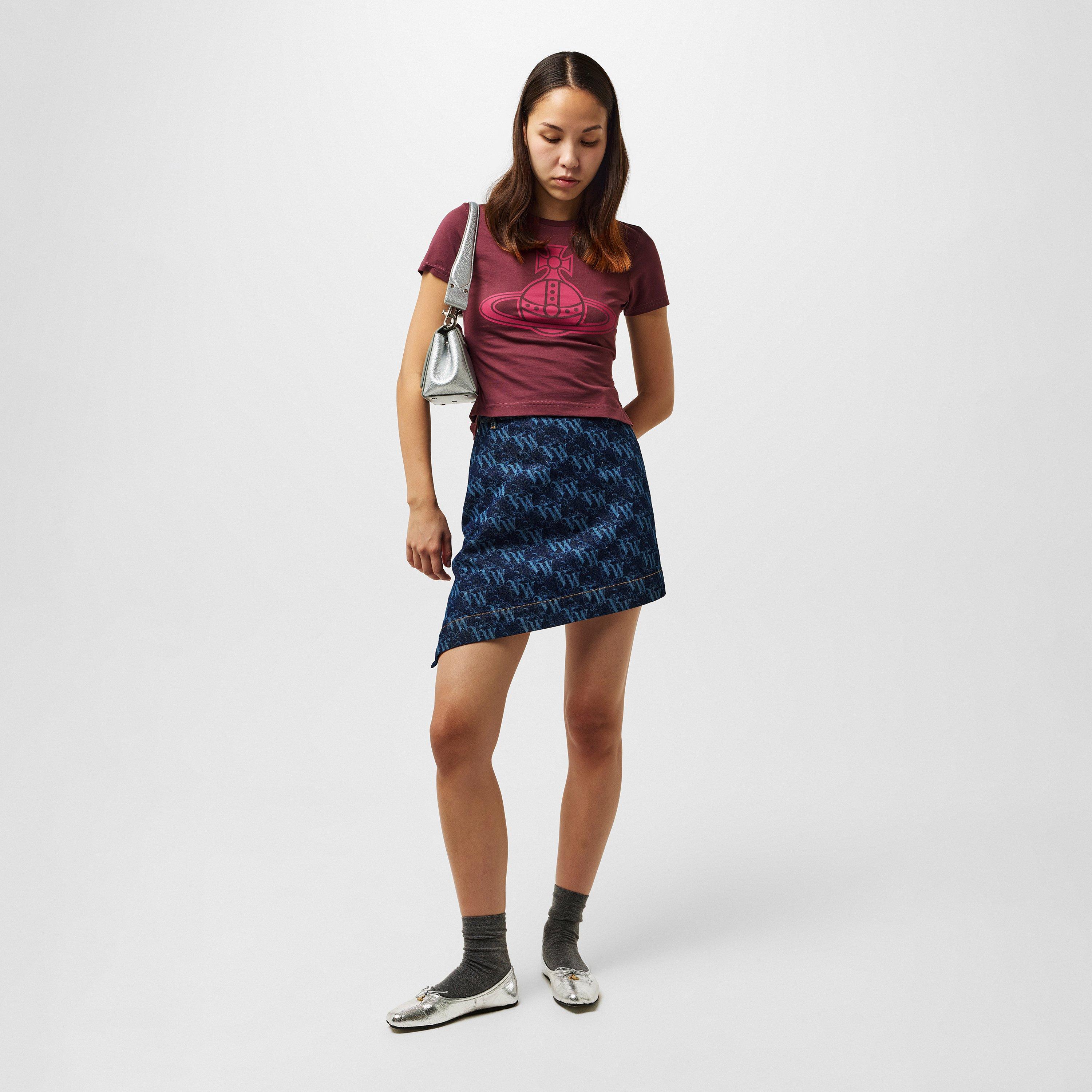 Burgundy - Vivienne Westwood - Women's Viv Paris Baby Tee - 6