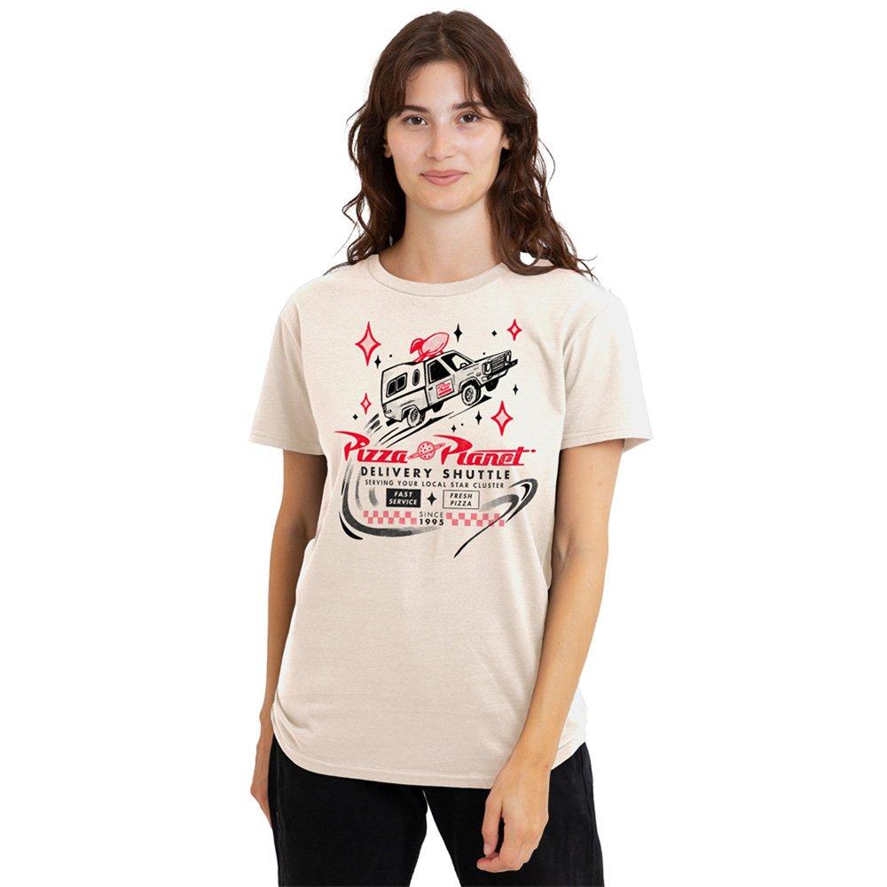 Beige - Disney - Toy Story Pizza Planet Delivery T Shirt Natural - 1