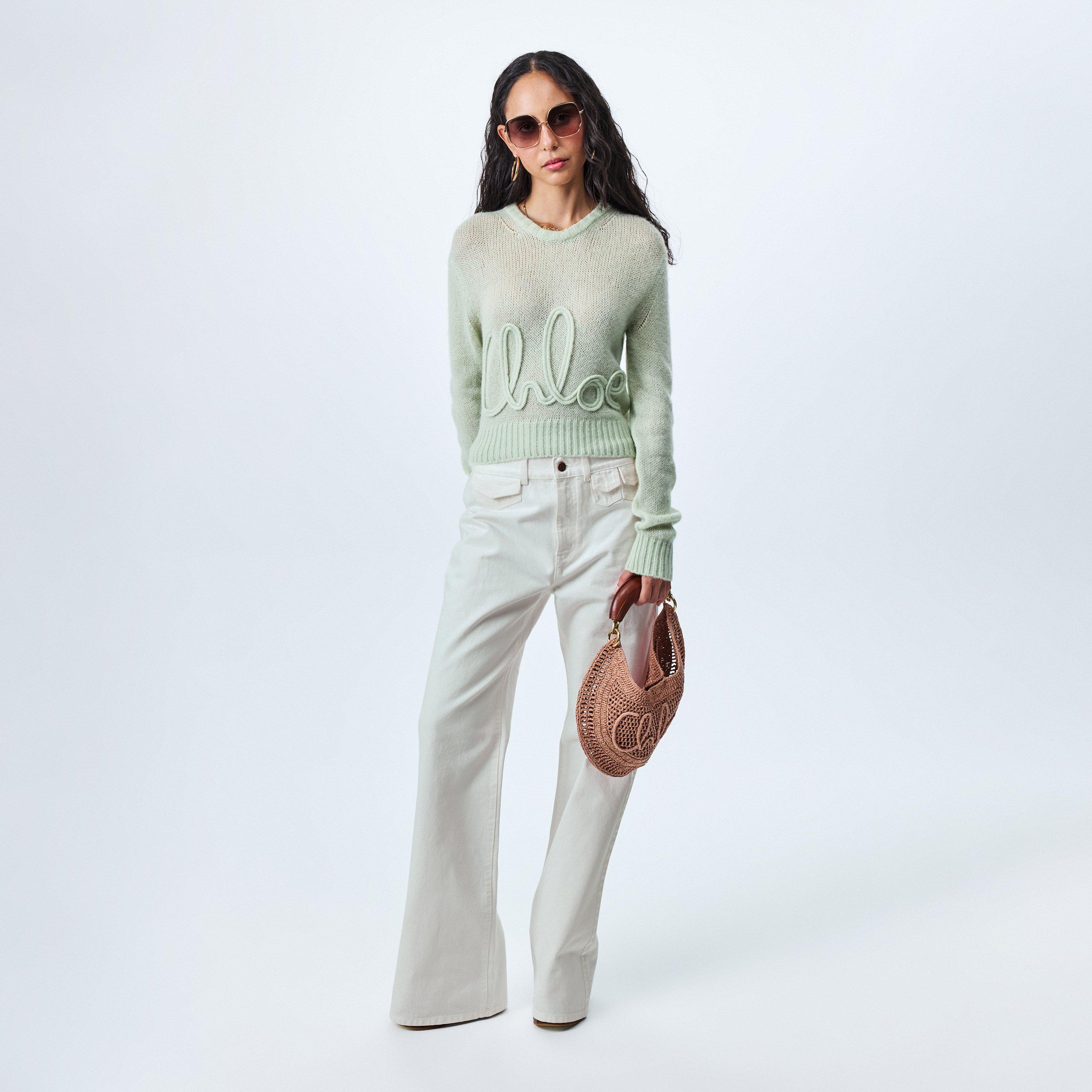 White - Chloe - Women's Flare Bootcut Jeans - 6