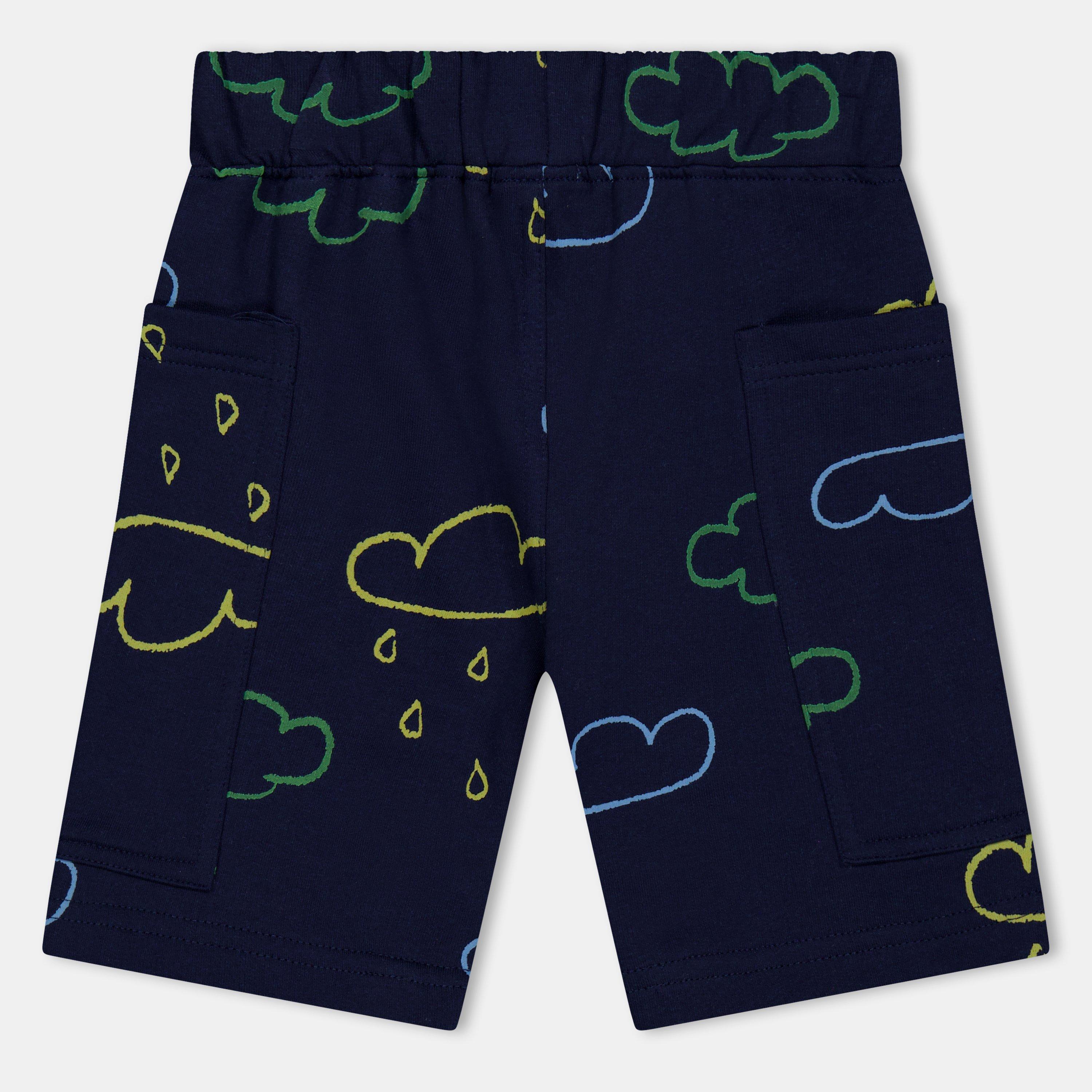 Navy - Lilly and Sid - Cargo Shorts - 2