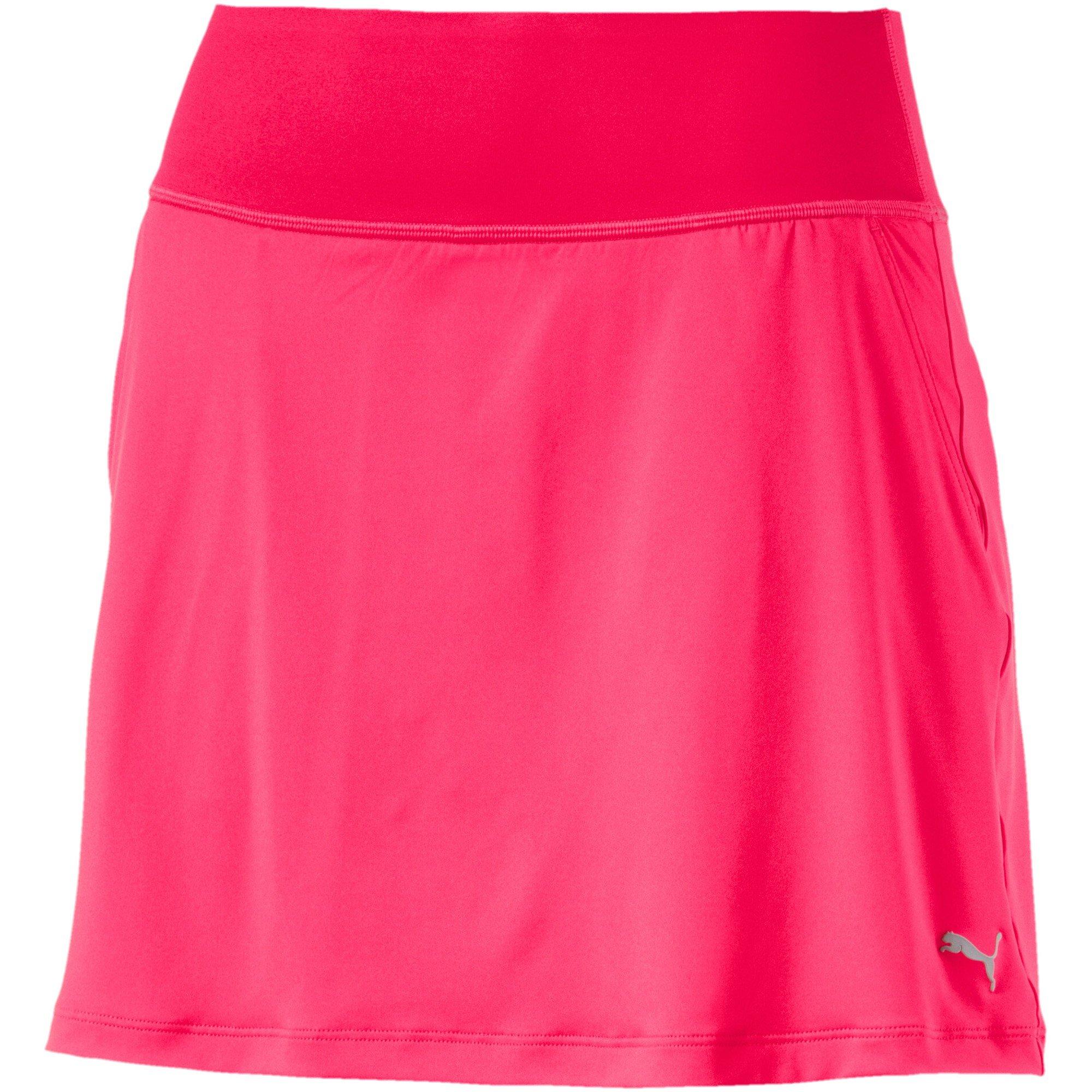Puma Women's (13) (Golf) Pwrshape Knit Skirt - Pink - 6 (2XS)