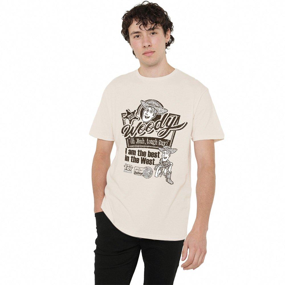 Beige - Disney - Toy Story Woody Best In The West T-Shirt Natural - 1