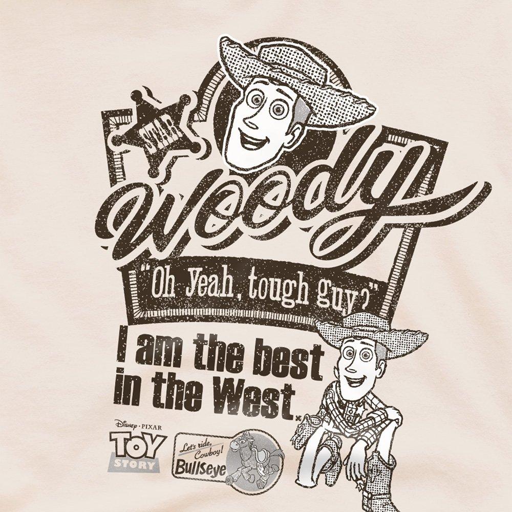 Beige - Disney - Toy Story Woody Best In The West T-Shirt Natural - 2