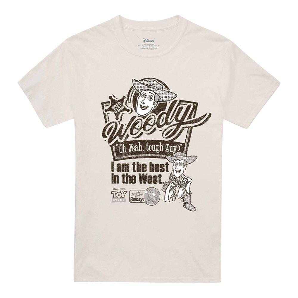 Beige - Disney - Toy Story Woody Best In The West T-Shirt Natural - 4