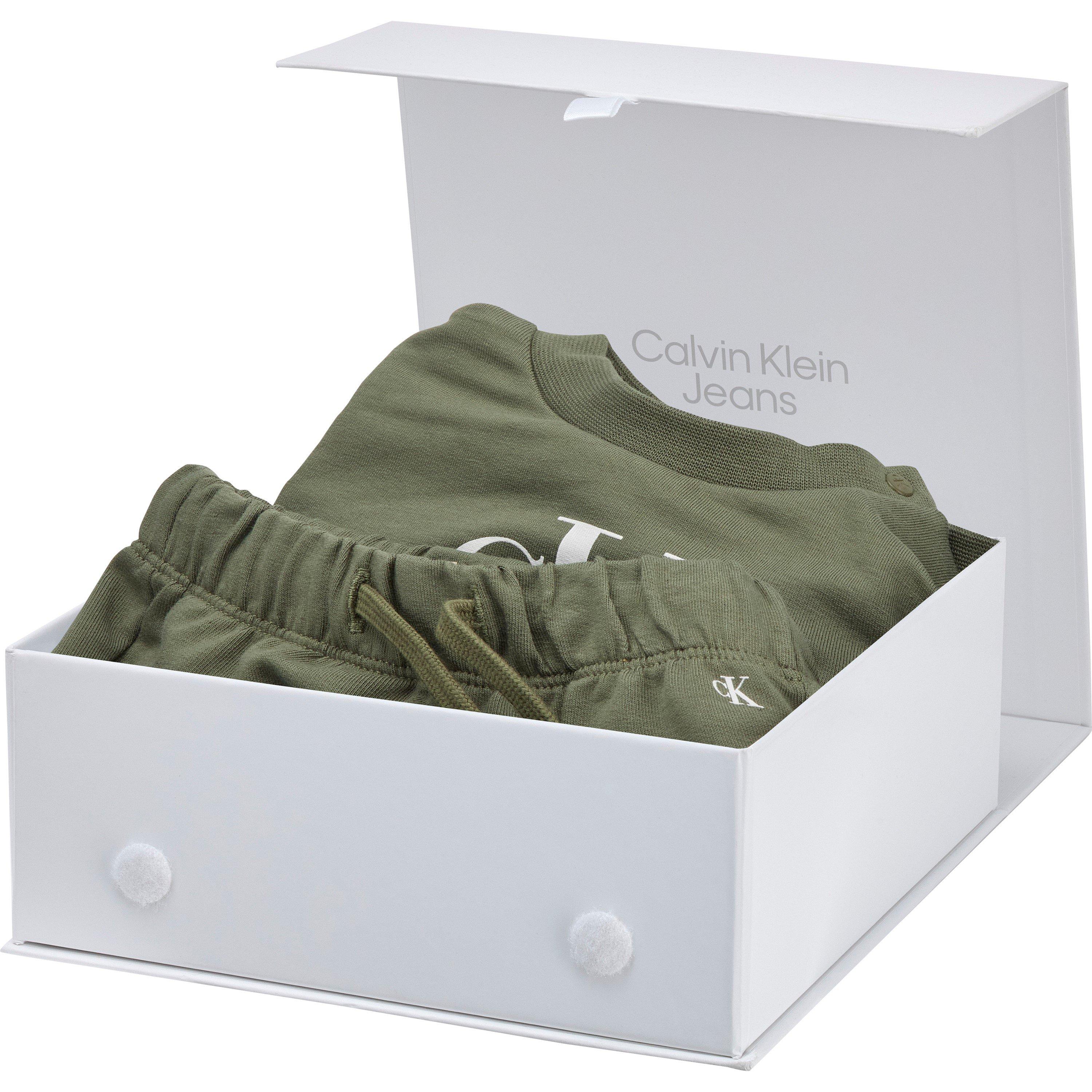 Olive LDY - Calvin Klein Jeans - Unisex Kids' Monogram Clothing Set - 2