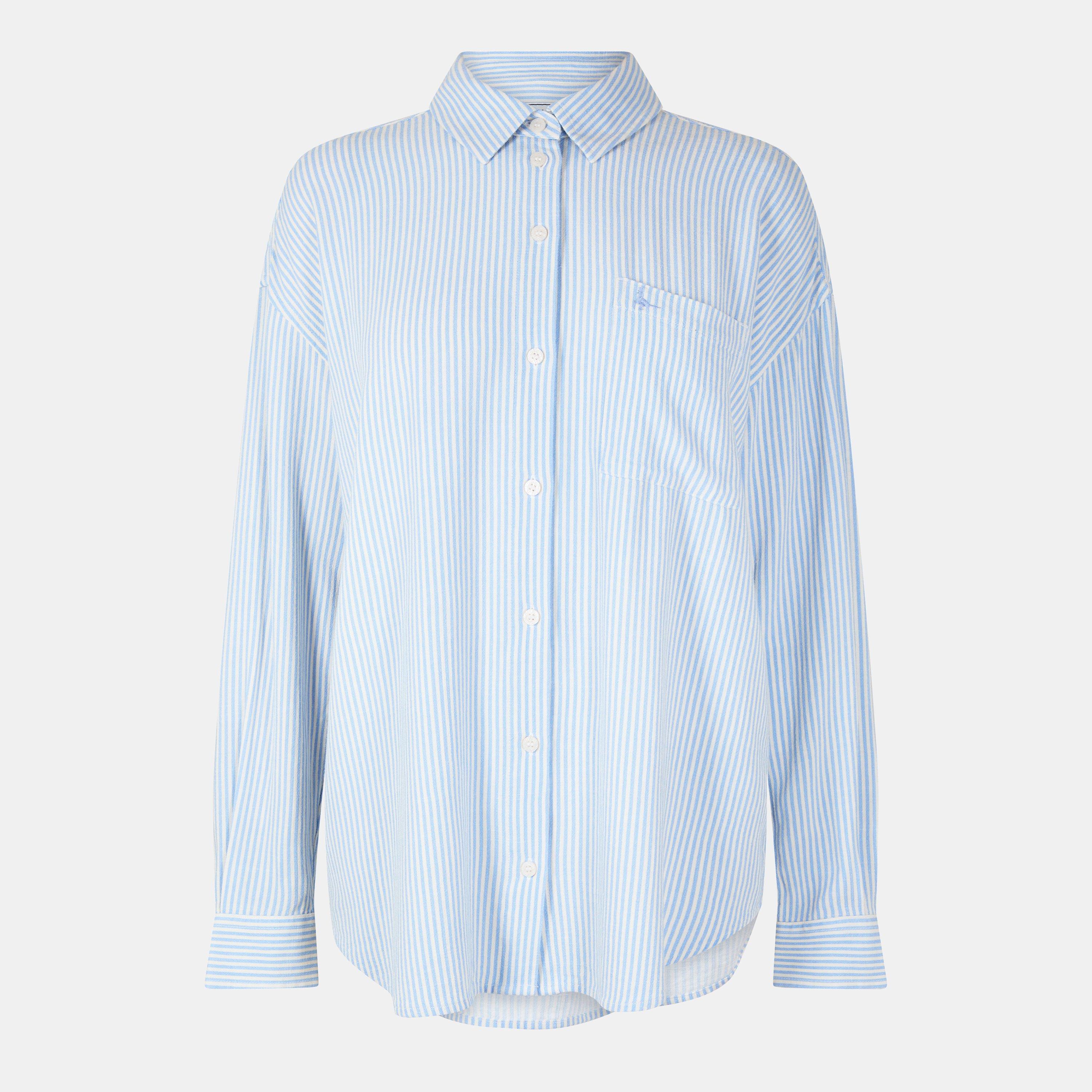 Blue Stripe - Jack Wills - Oversized Linen Shirt - 1